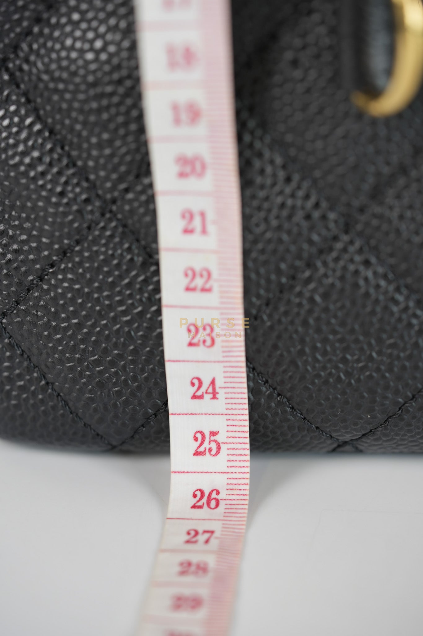 Grand Shopping Tote(GST) in Black Caviar Leather Gold Hardware (Series 13/58) | Purse Maison Luxury Bags Shop