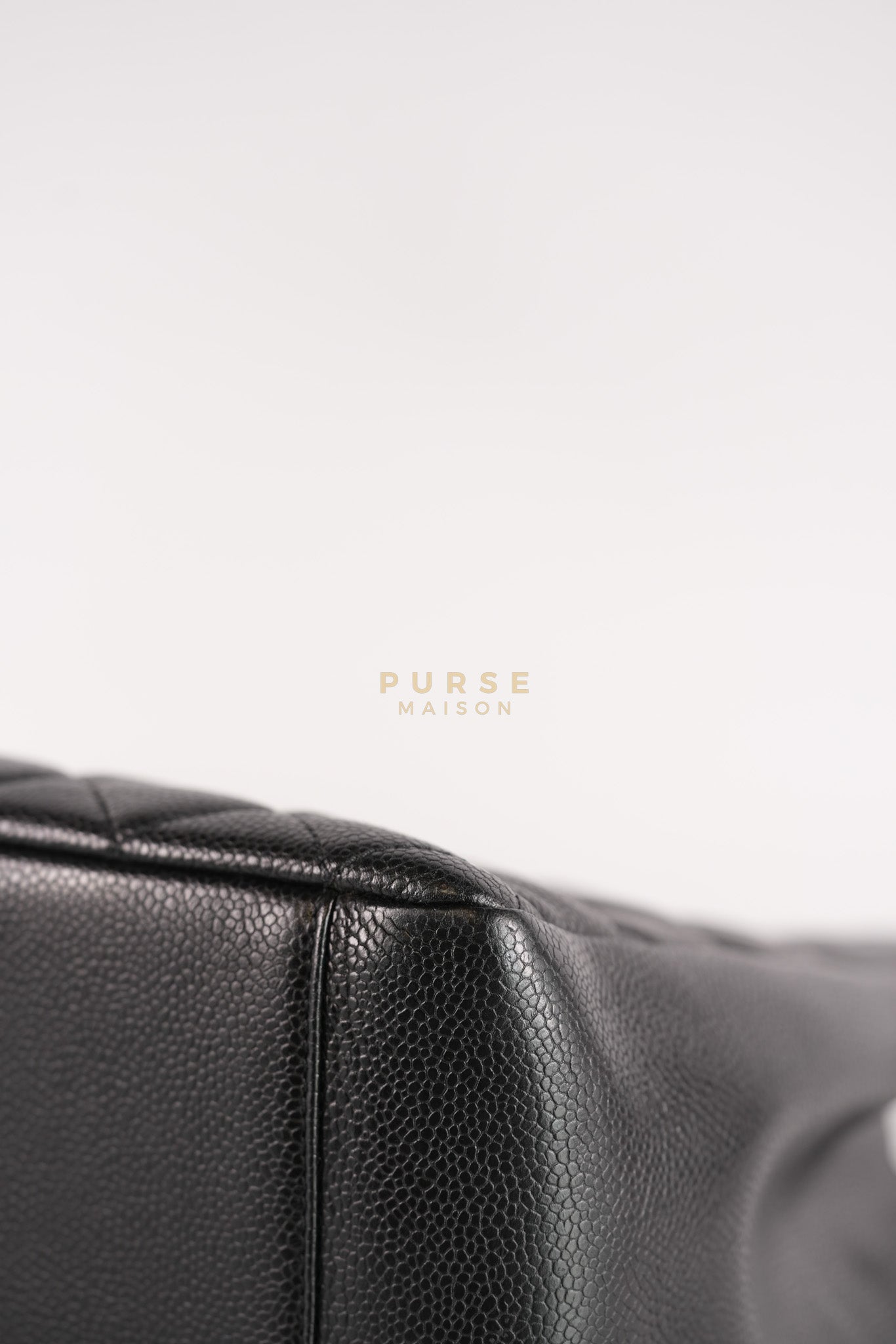 Grand Shopping Tote(GST) in Black Caviar Leather Gold Hardware (Series 13/58) | Purse Maison Luxury Bags Shop