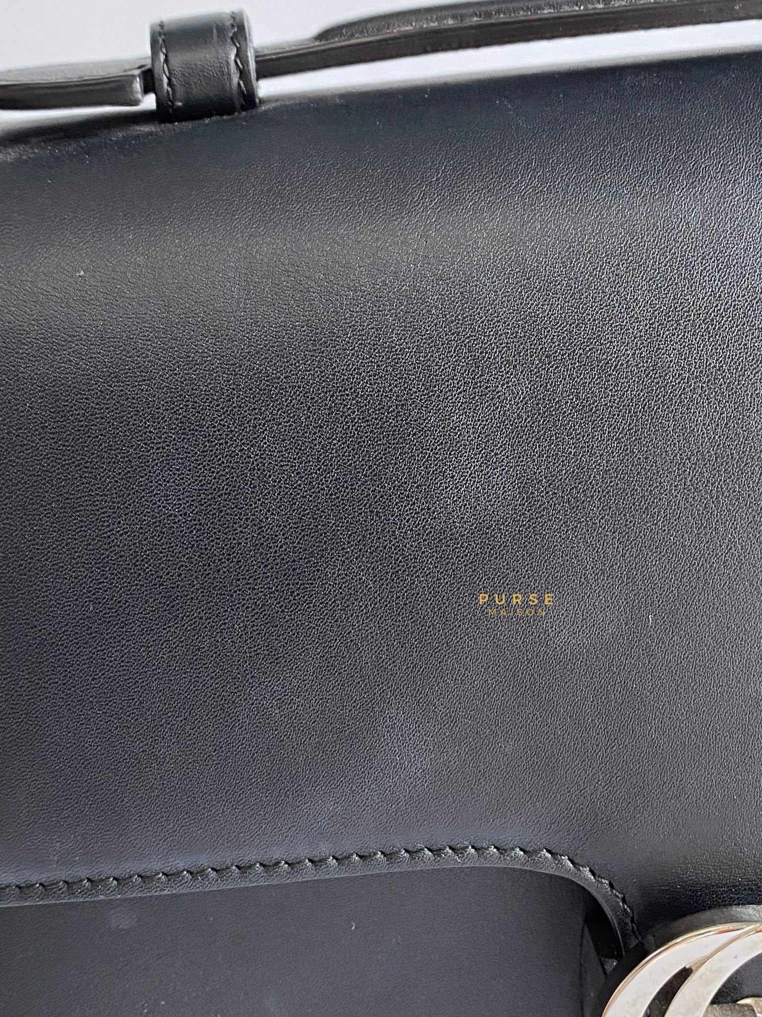 Gucci Black Interlocking Leather Bag