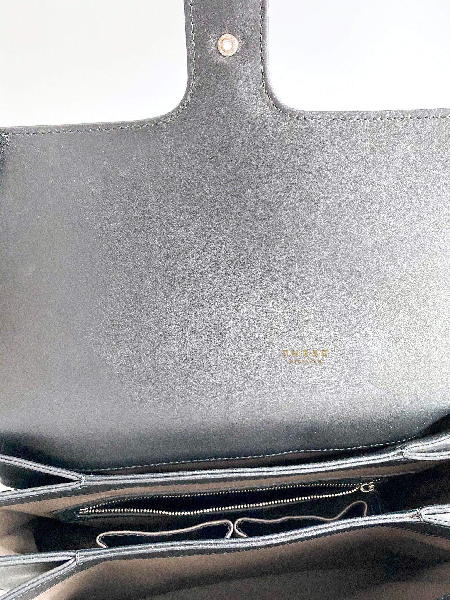 Gucci Black Interlocking Leather Bag