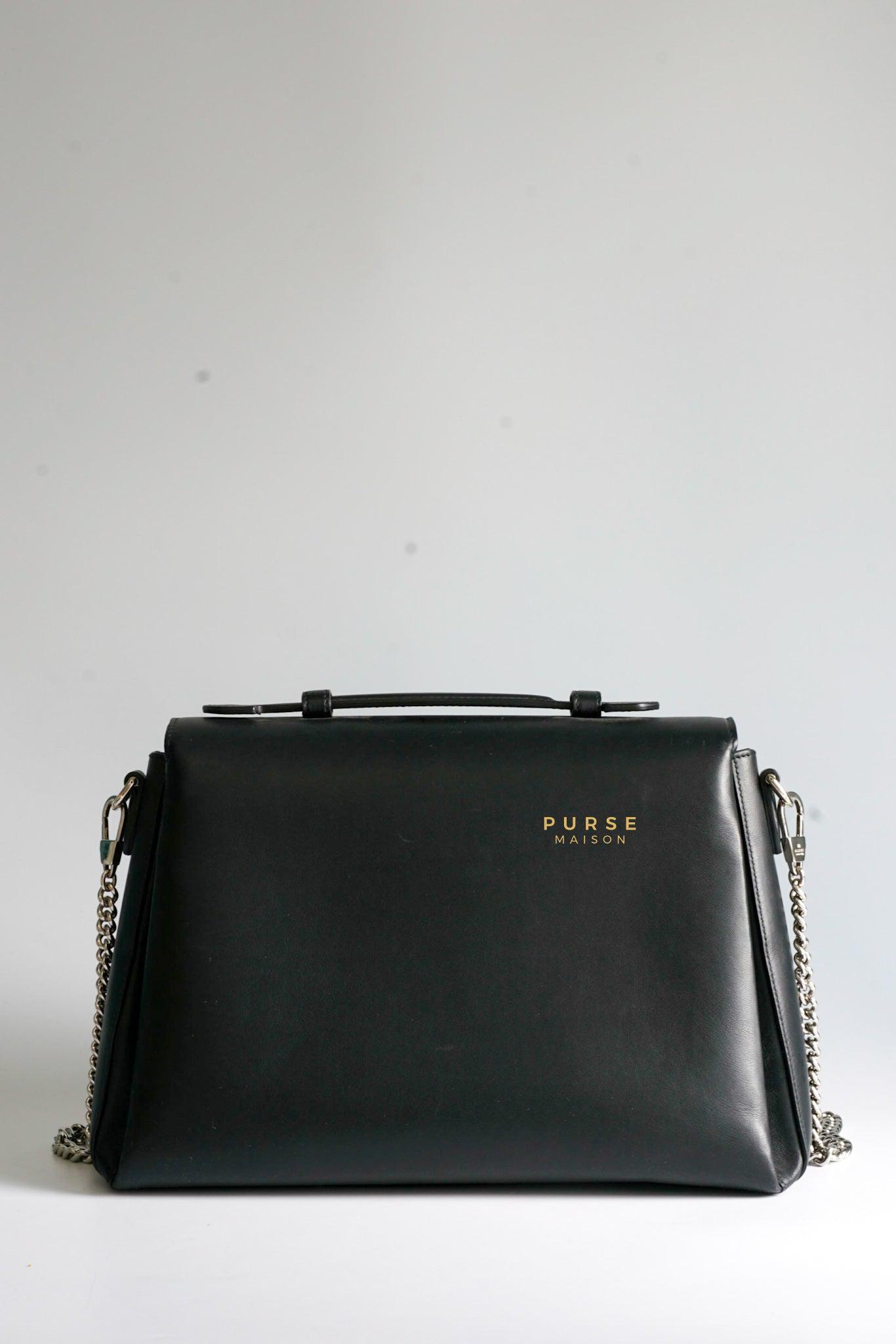 Gucci Black Interlocking Leather Bag