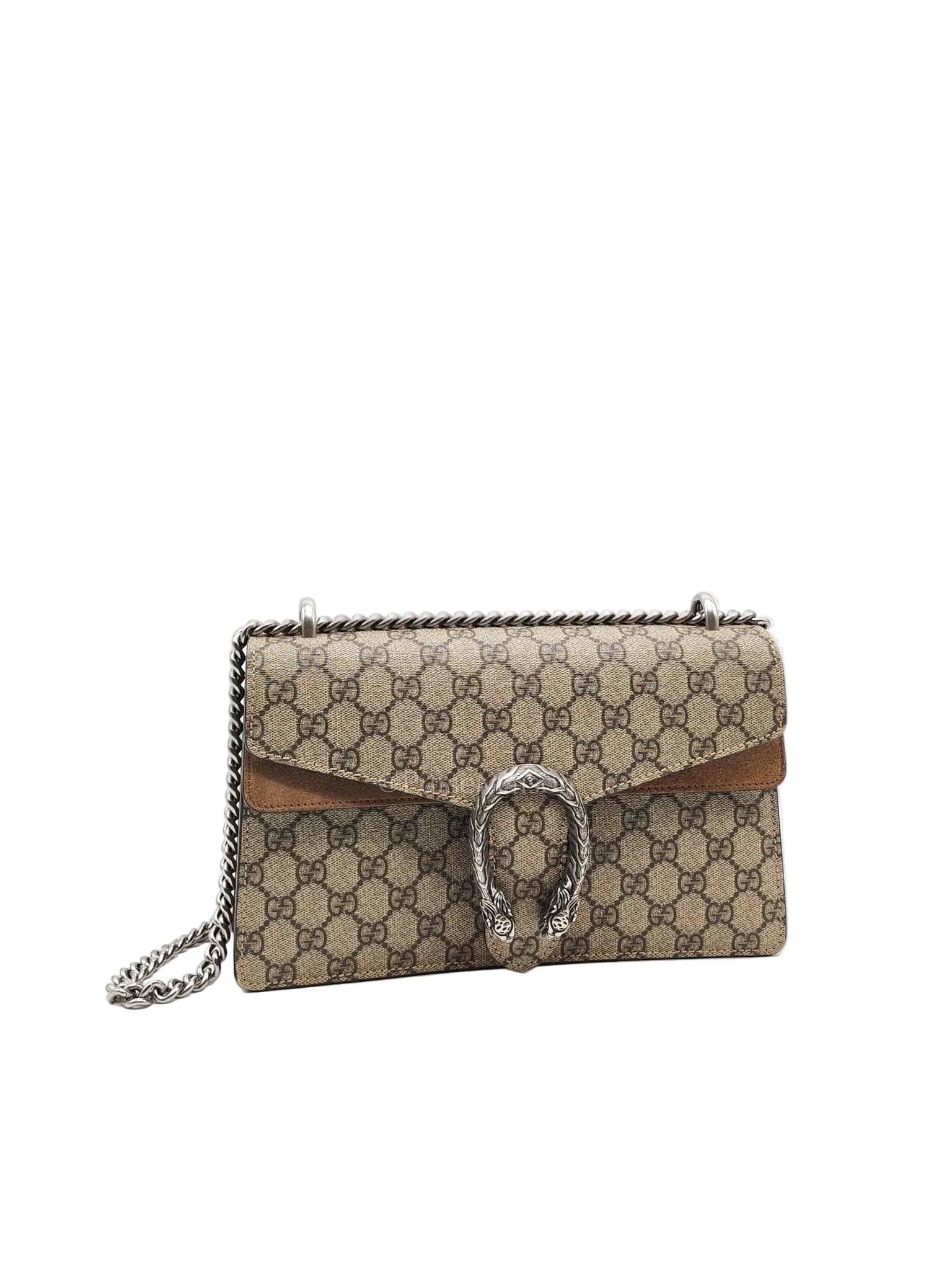 Gucci Dionysus Small in GG Supreme Coated Canvas Shoulder Bag | Purse Maison Luxury Bags Shop