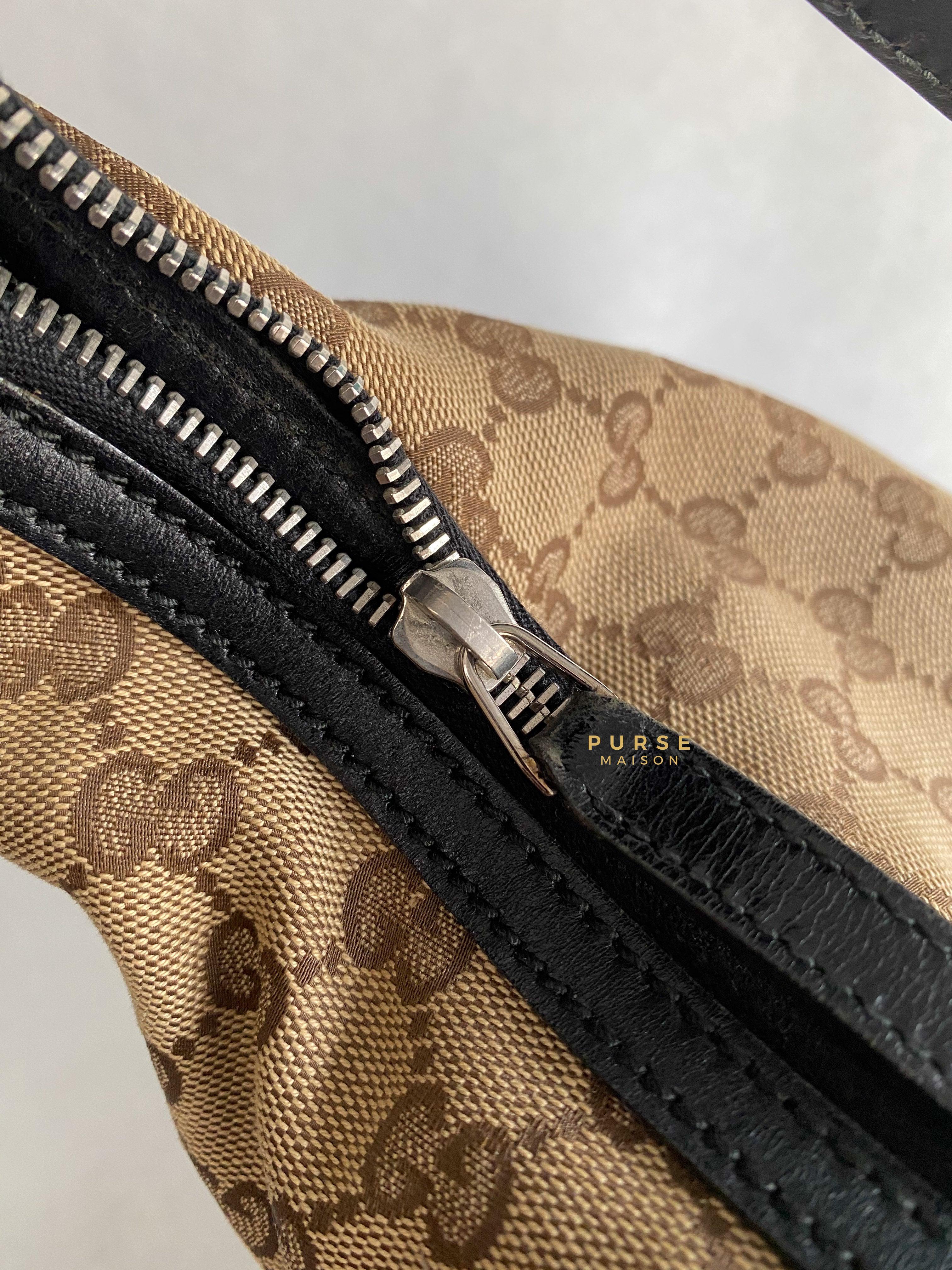 Gucci leather sale hobo bag