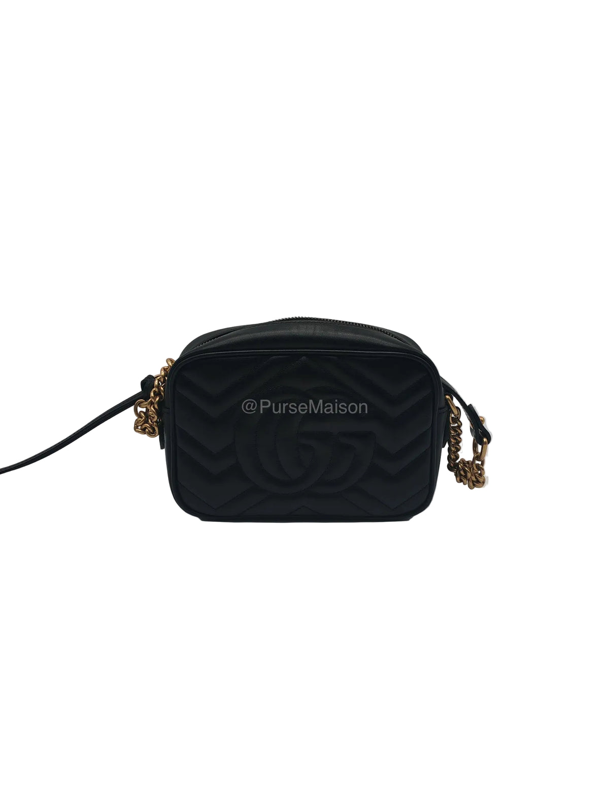 Gucci GG Marmont Camera Bag in Matelasse Leather Crossbody Bag | Purse Maison Luxury Bags Shop