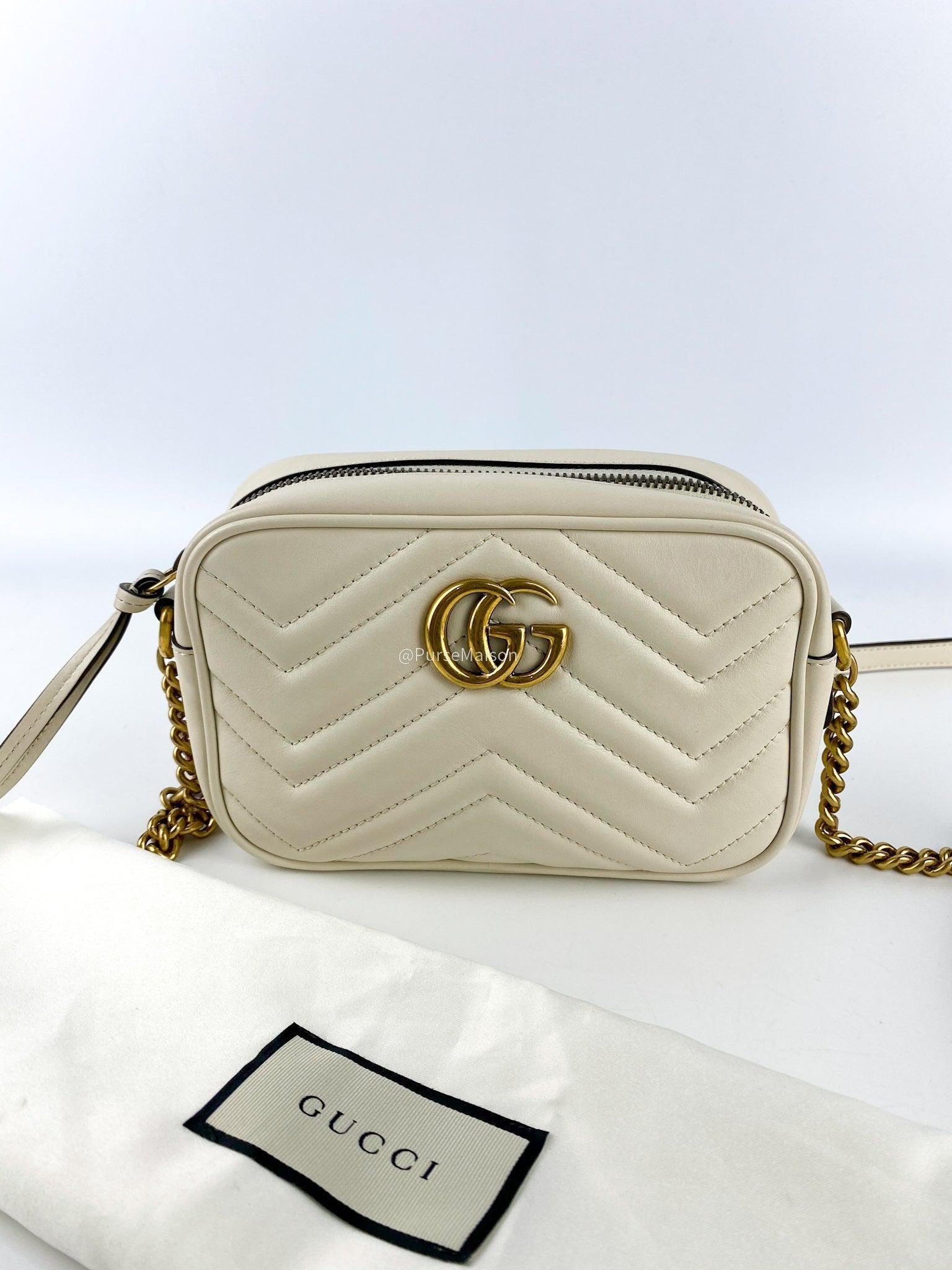 Gucci mini online white