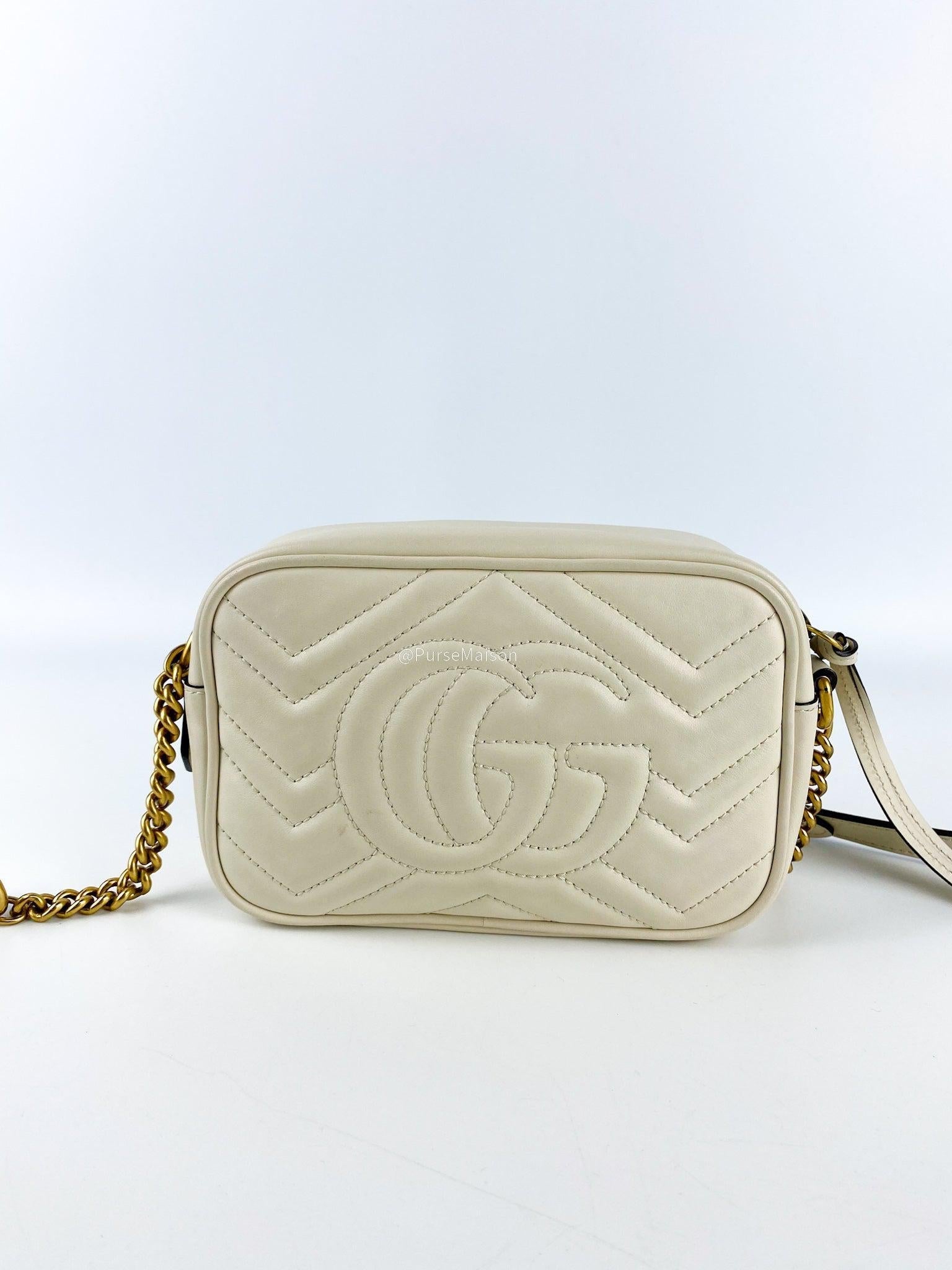 Gucci camera bag outlet white