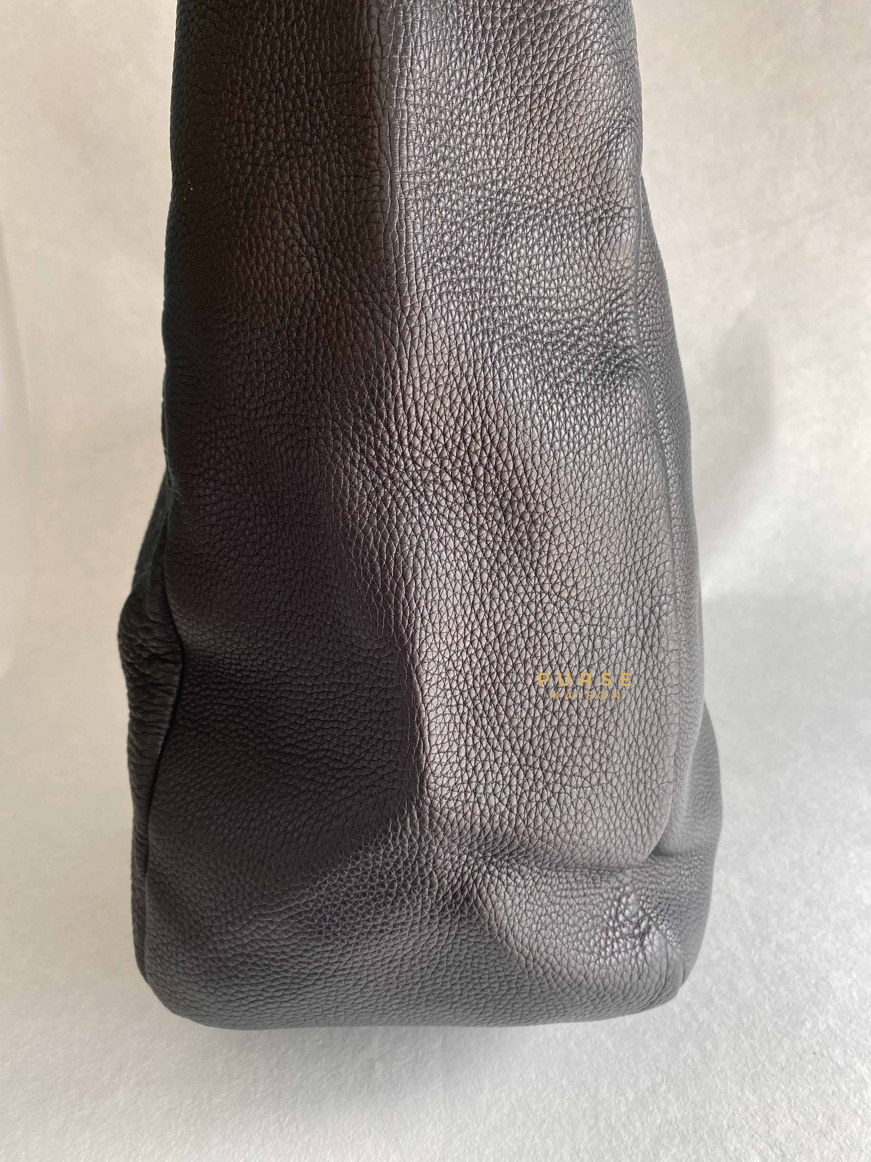 Gucci Greenwich Hobo Large Black Leather | Purse Maison Luxury Bags Shop