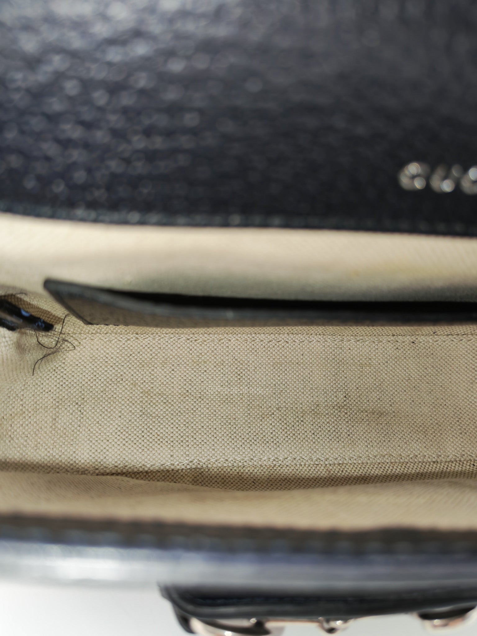 Gucci Horsebit Mini 1955 Canvas Navy Blue Crossbody Bag | Purse Maison Luxury Bags Shop