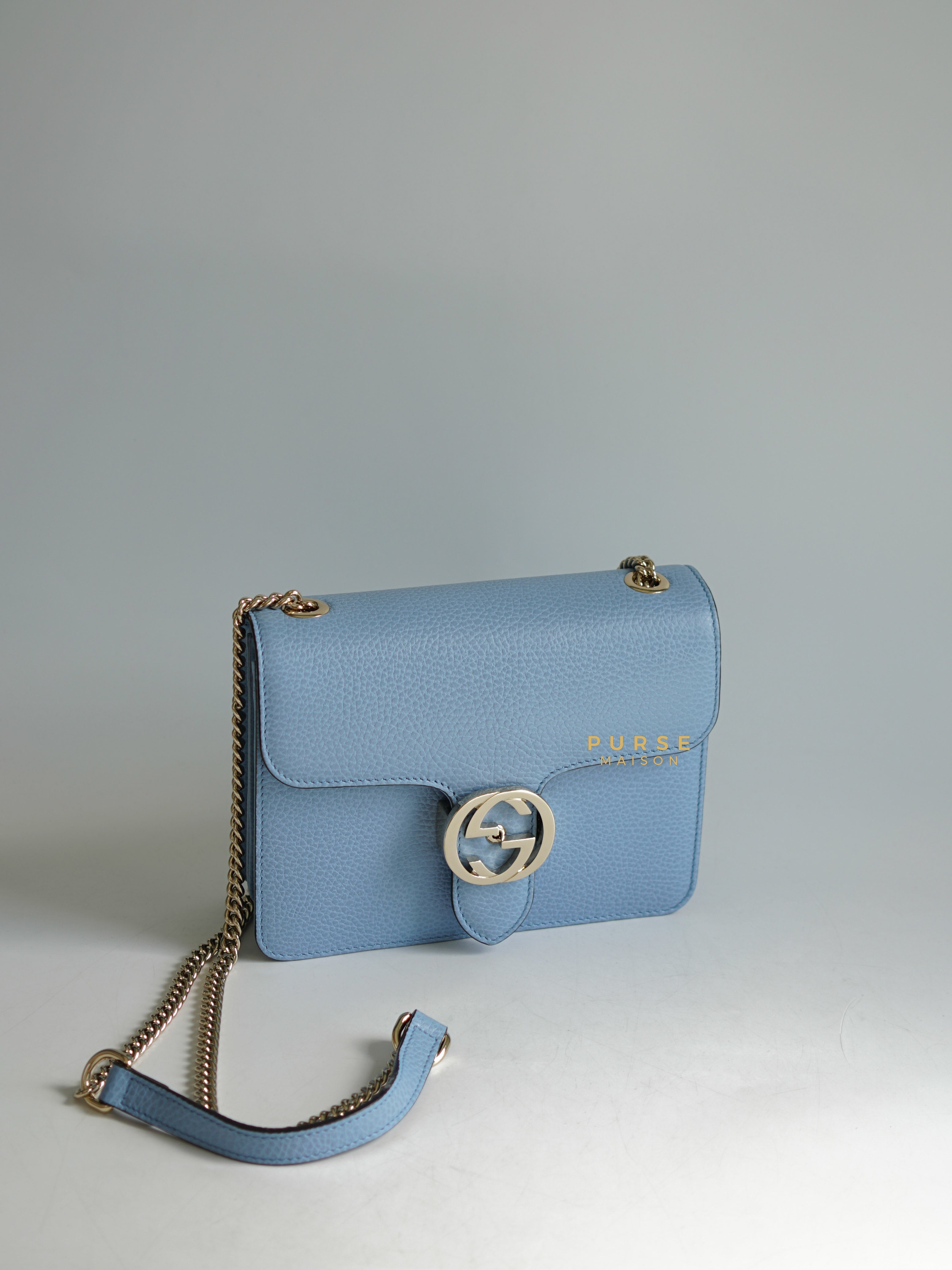 Light blue sale gucci bag