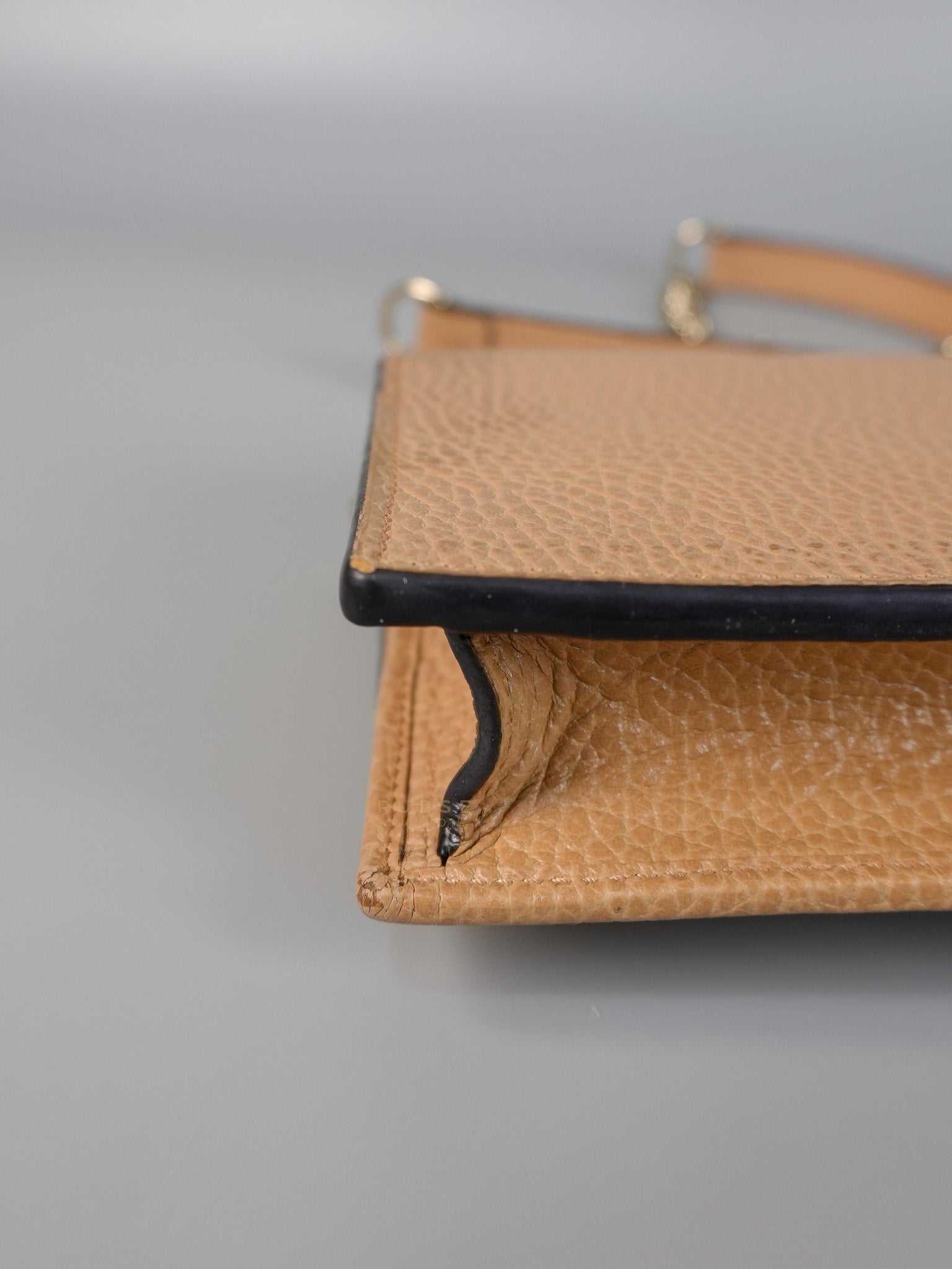 Gucci Interlocking Wallet on Chain WOC in Beige | Purse Maison Luxury Bags Shop