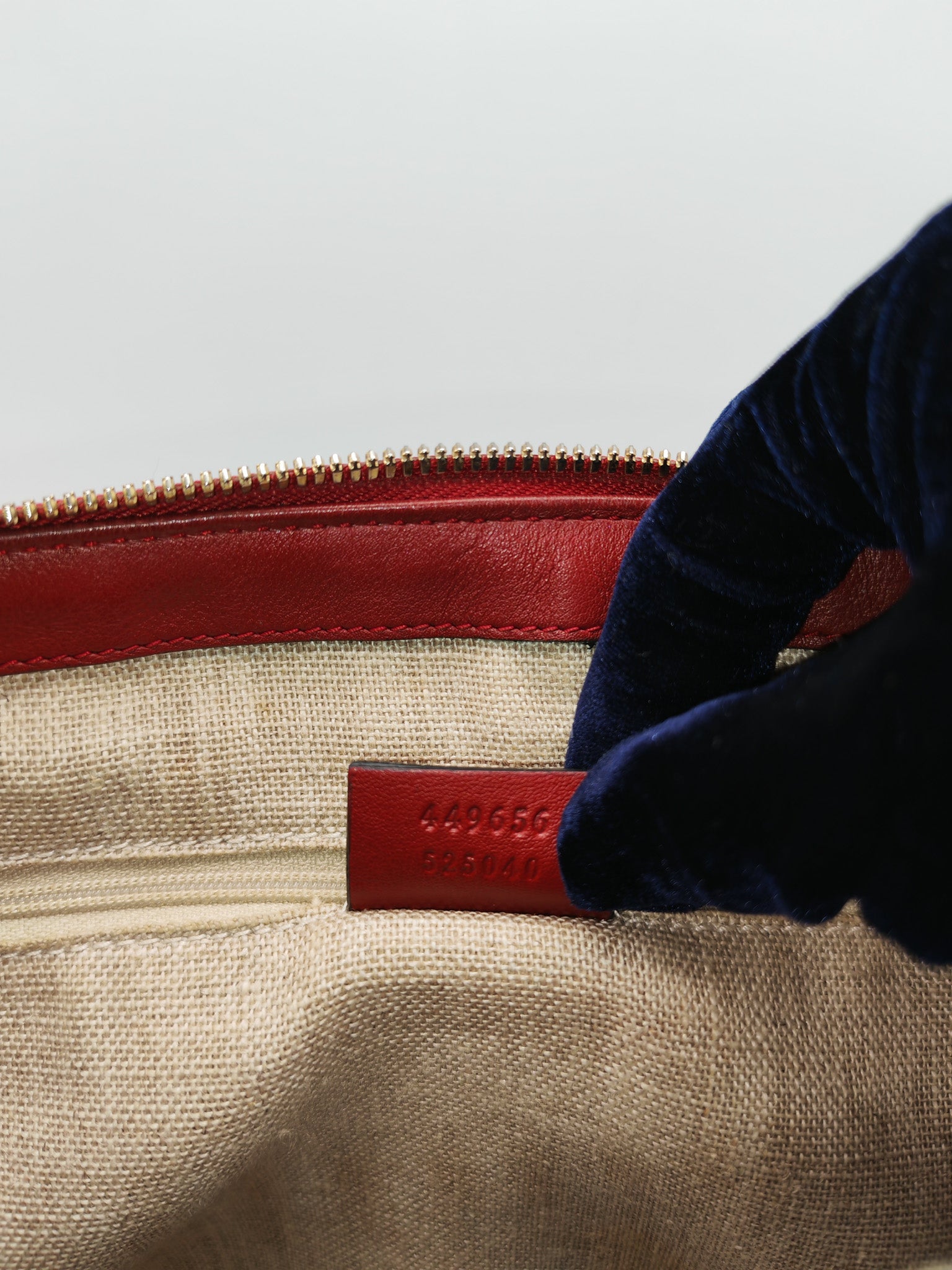 Gucci Margaux Tote Bag in Burgundy Microguccima Leather and Light Gold Hardware | Purse Maison Luxury Bags Shop