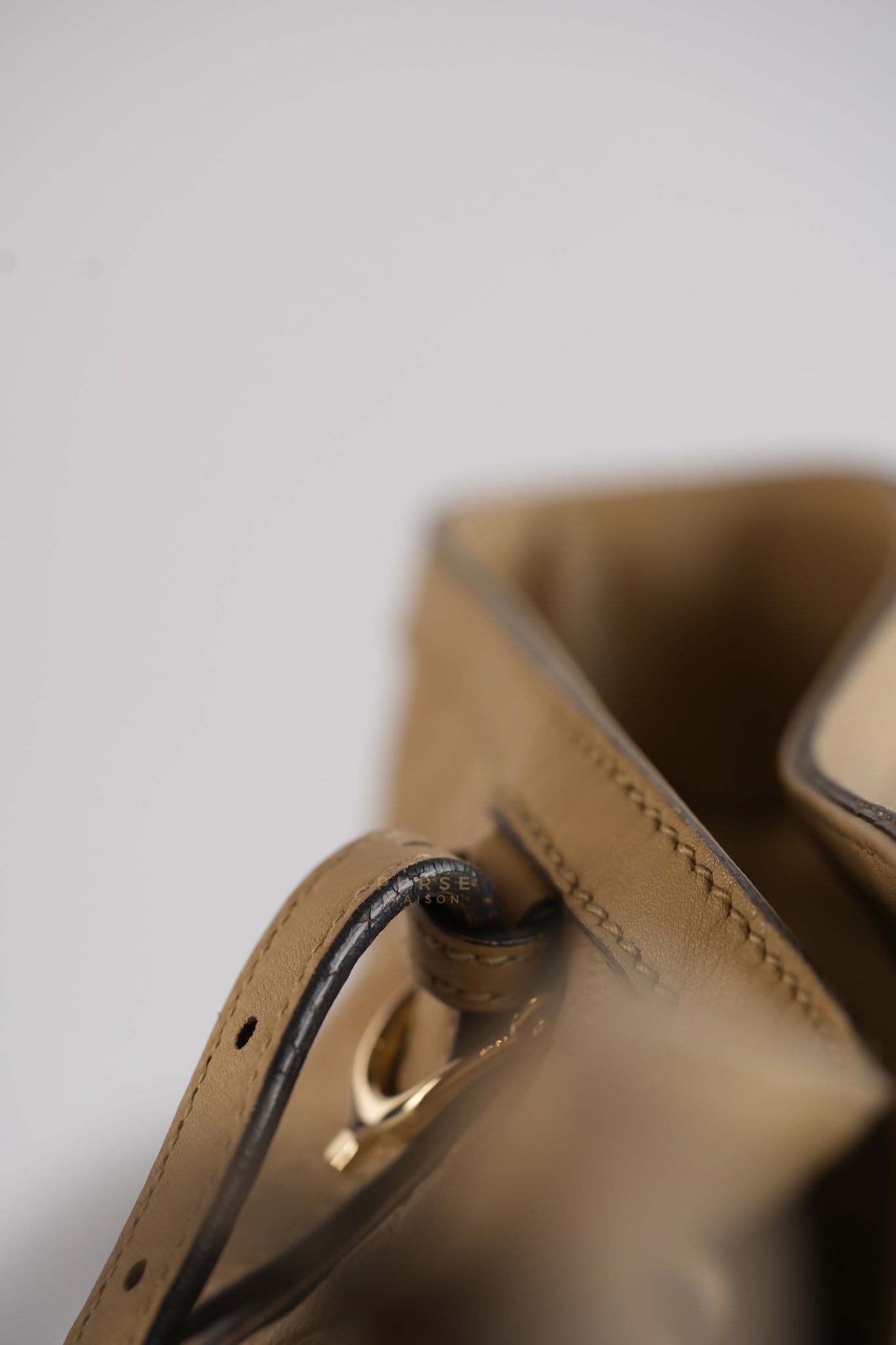 Microguccissima Leather Tote Bag in Beige | Purse Maison Luxury Bags Shop