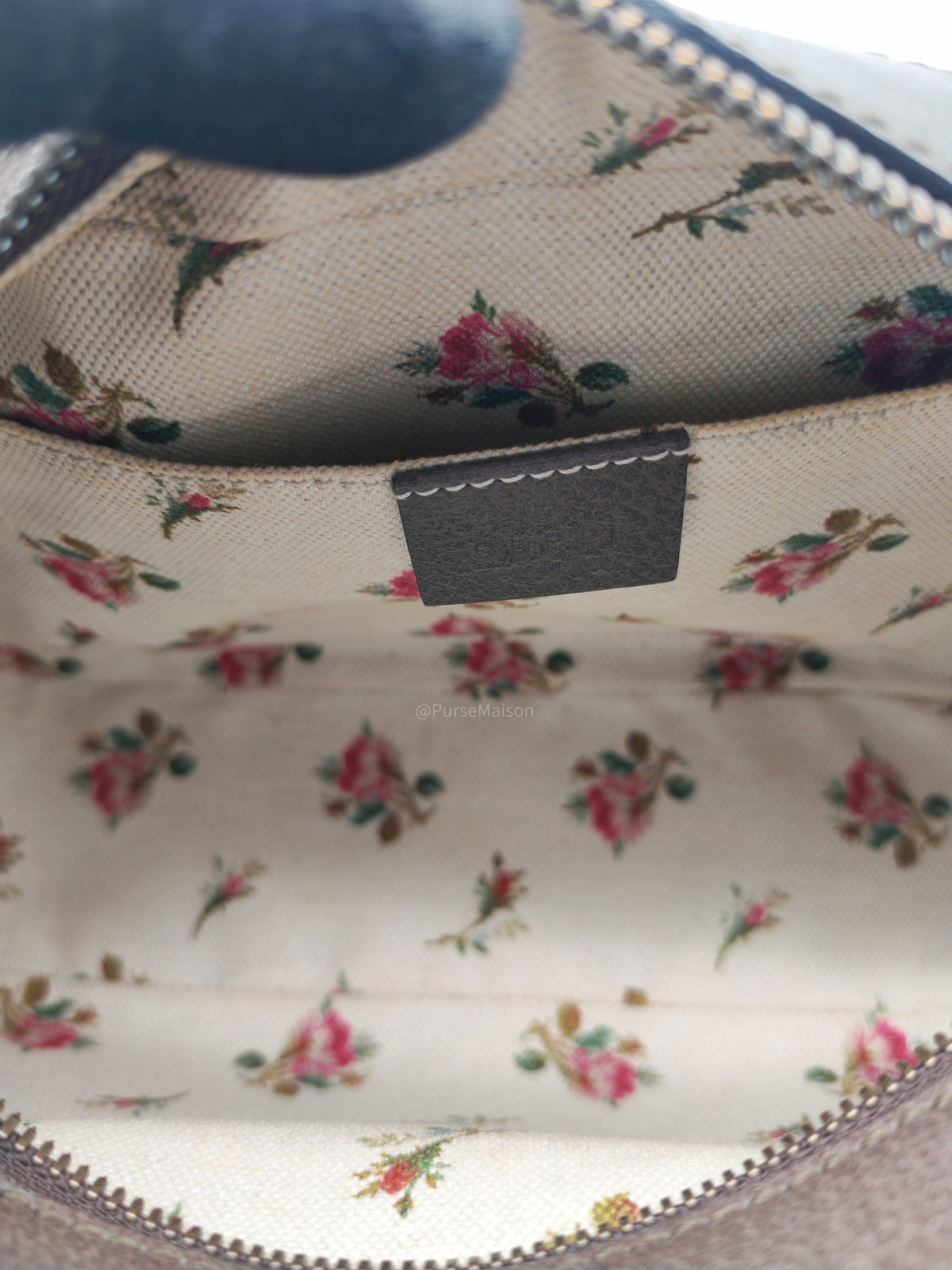 Gucci New Vintage Camera Bag in Brown Coated Monogram Pattern GG Supreme Canvas | Purse Maison Luxury Bags Shop