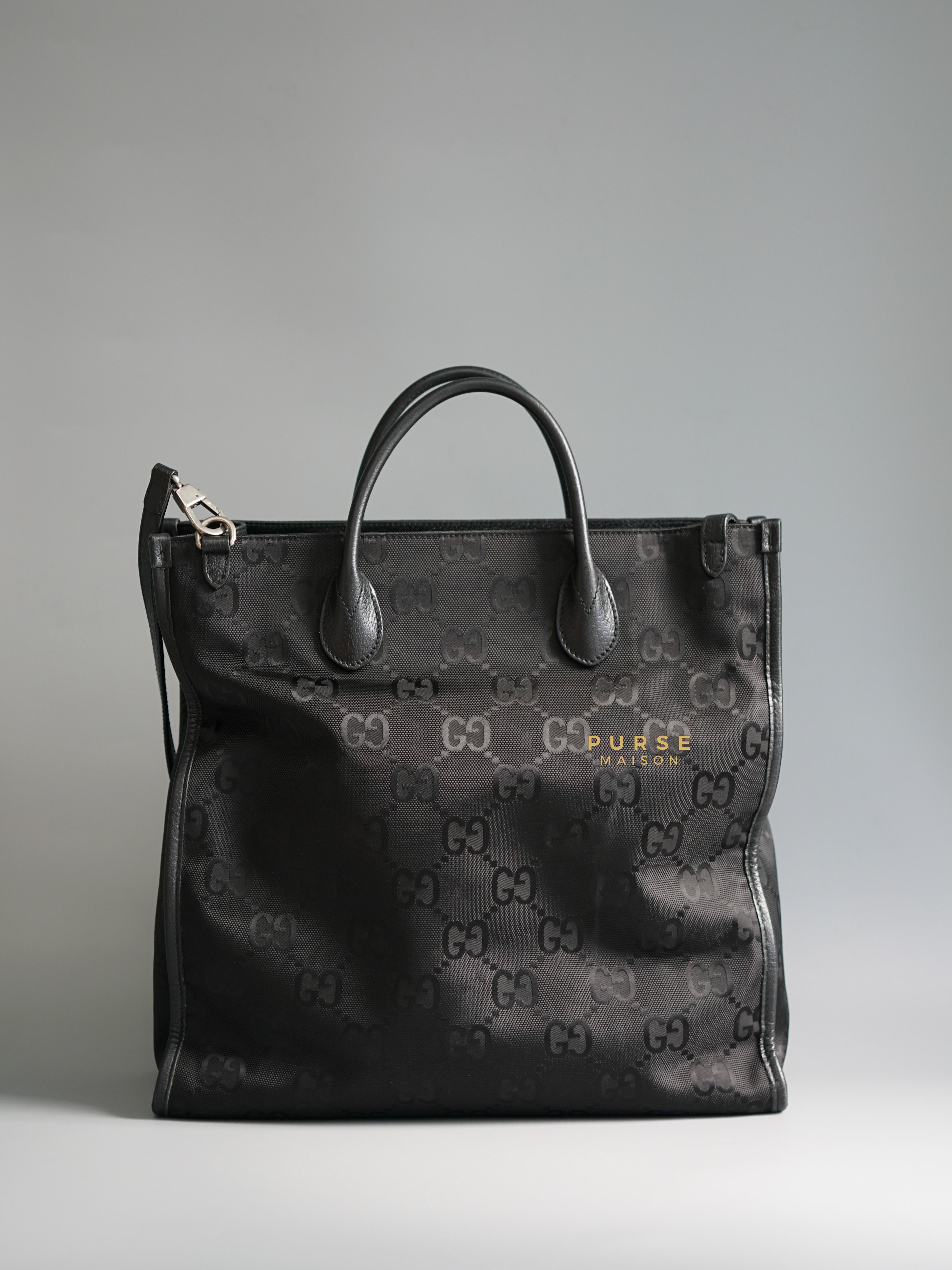 Gucci Off the Grid Black Long Tote Bag | Purse Maison Luxury Bags Shop