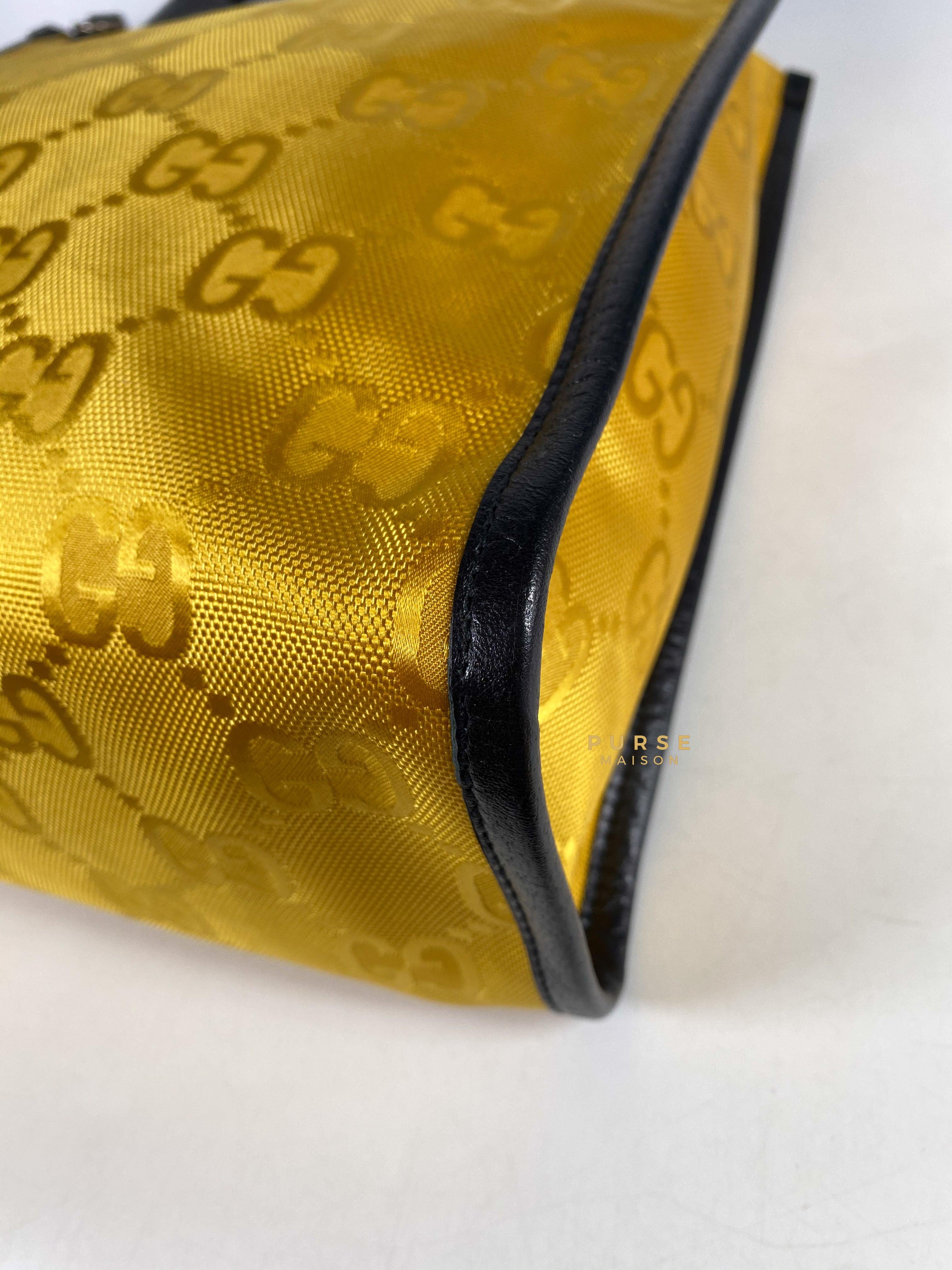 Yellow discount tote purse