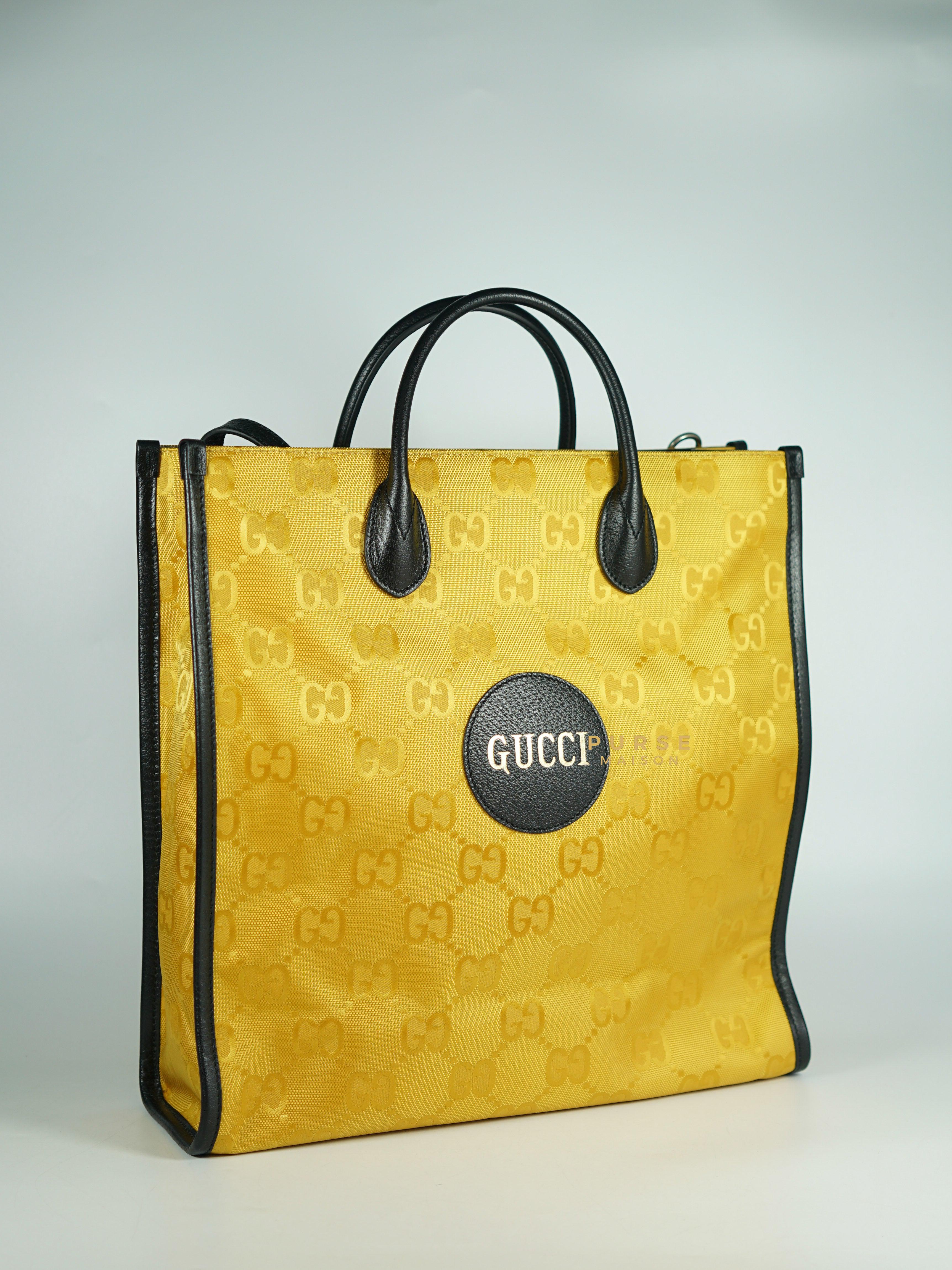 Gucci Off the Grid Yellow Long Tote Bag | Purse Maison Luxury Bags Shop