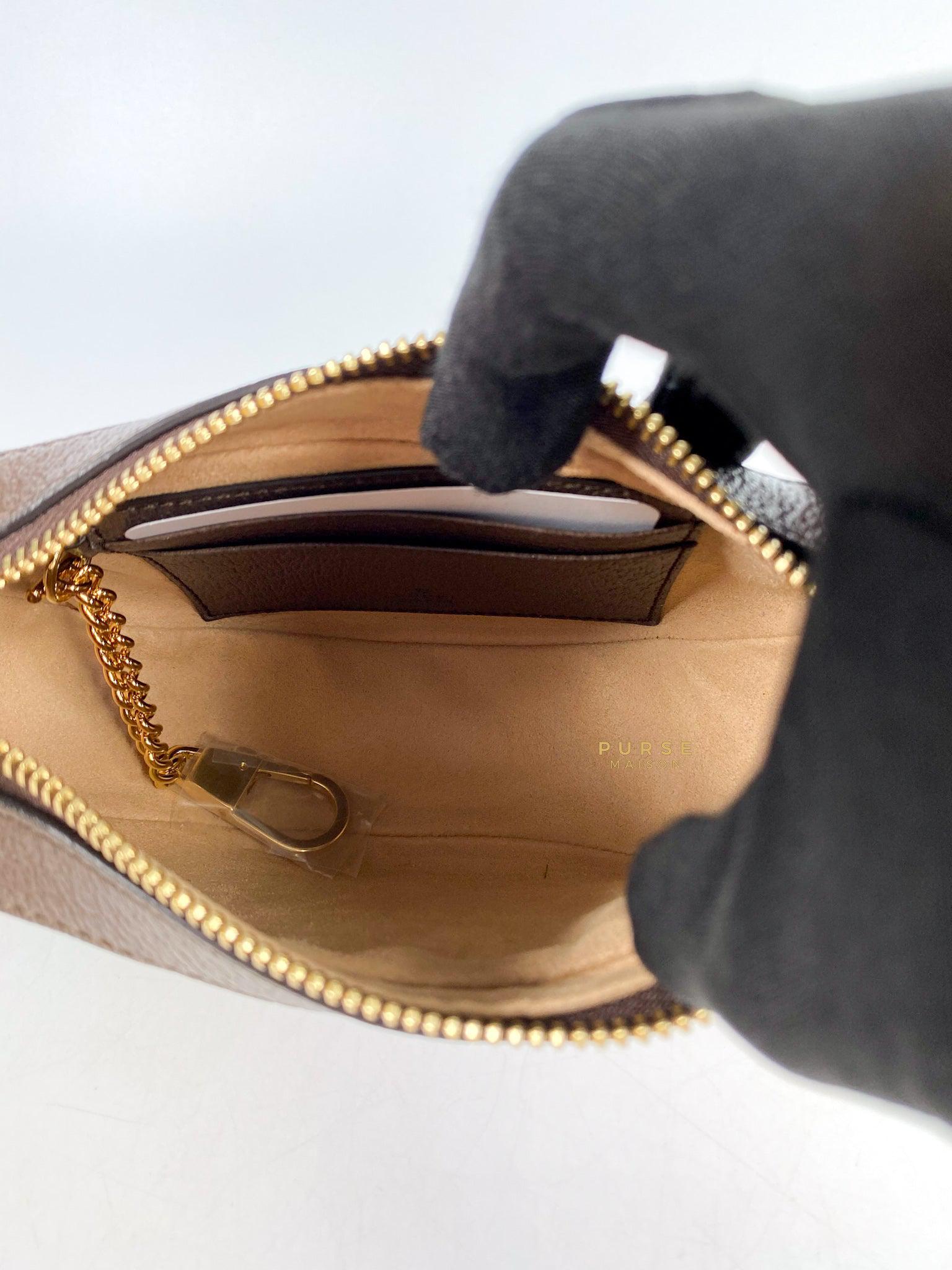 Gucci Ophidia Jumbo GG Mini Bag in Brown