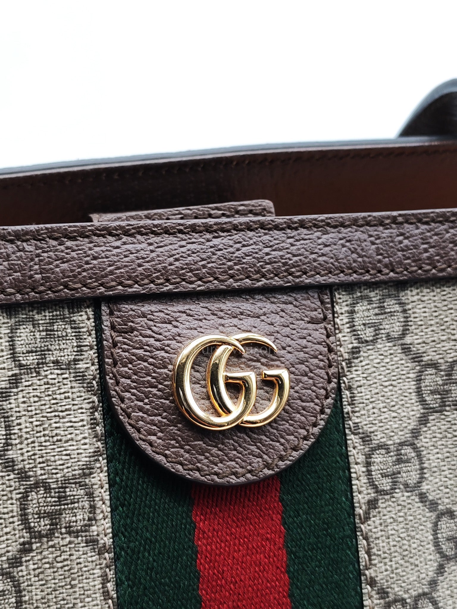 Ophidia Tote Bag in GG Supreme Canvas & Gold Hardware | Purse Maison Luxury Bags Shop