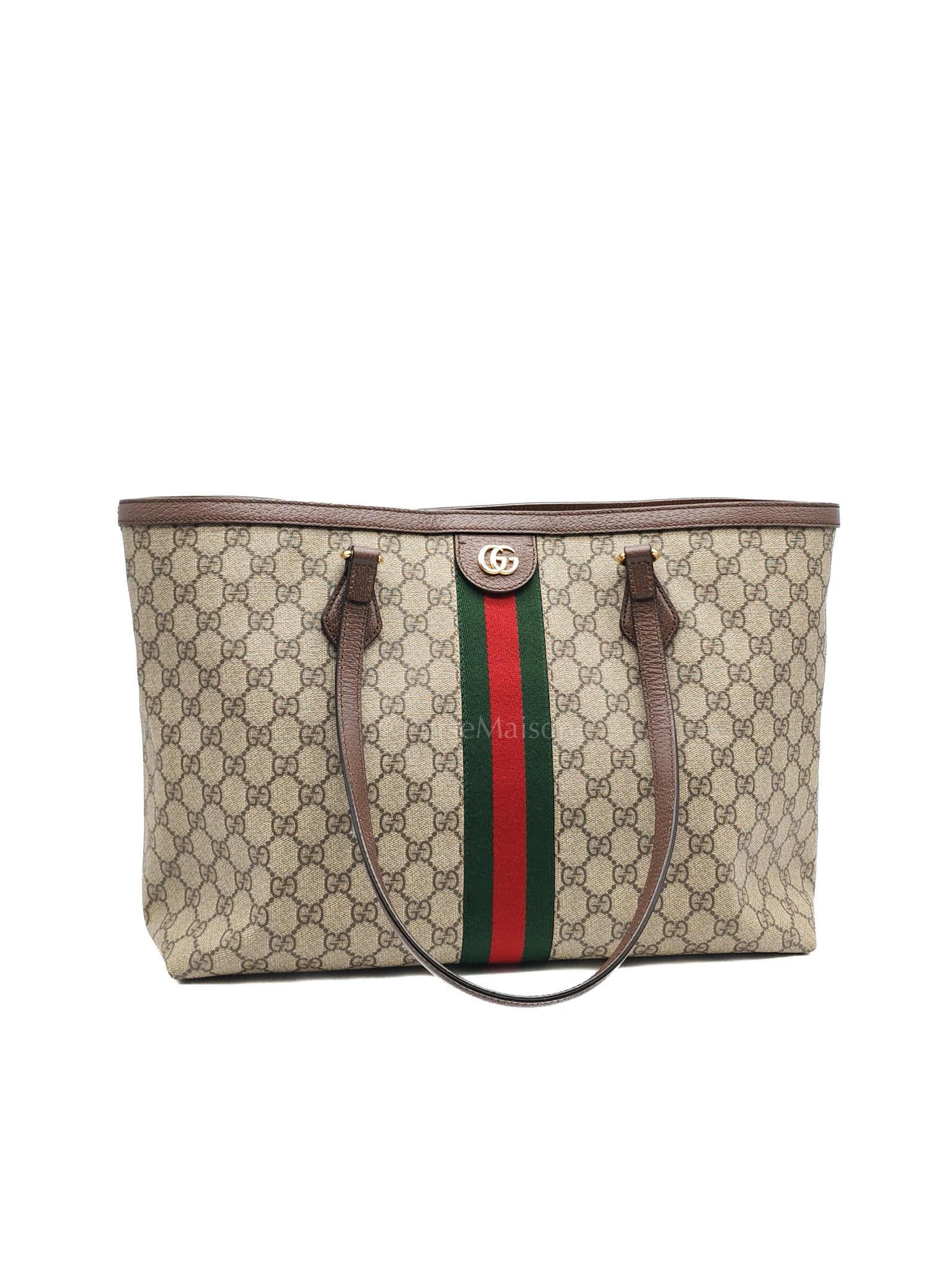 Ophidia Tote Bag in GG Supreme Canvas & Gold Hardware | Purse Maison Luxury Bags Shop
