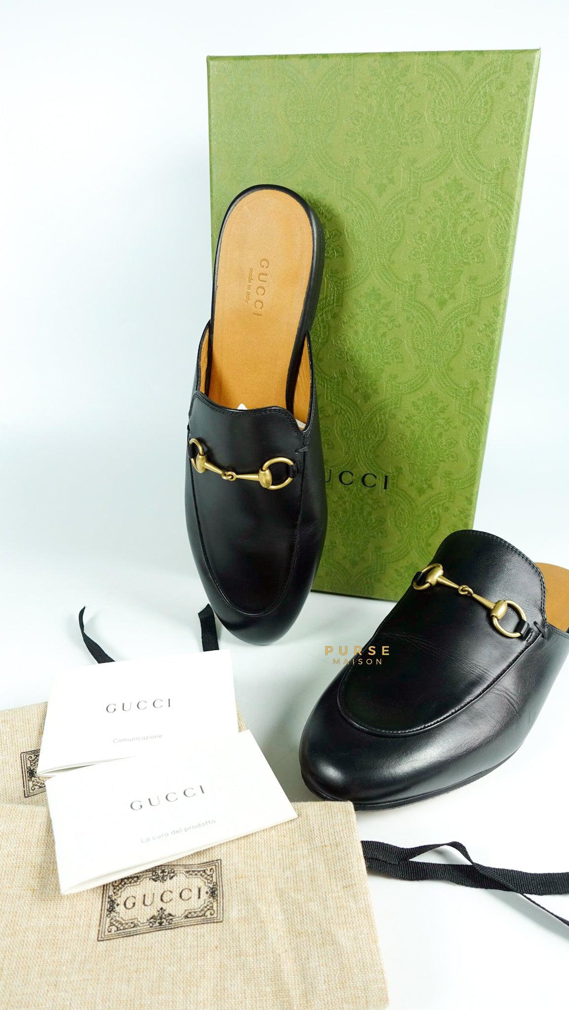 Gucci princetown mule on sale sizing