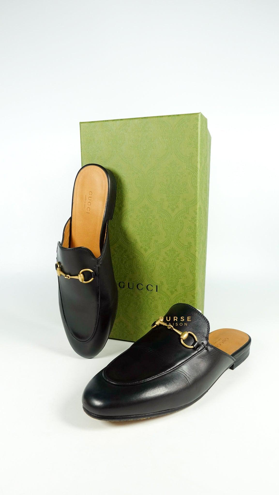 Gucci Princetown Horsebit Mules women Size 38.5 EU (26cm)