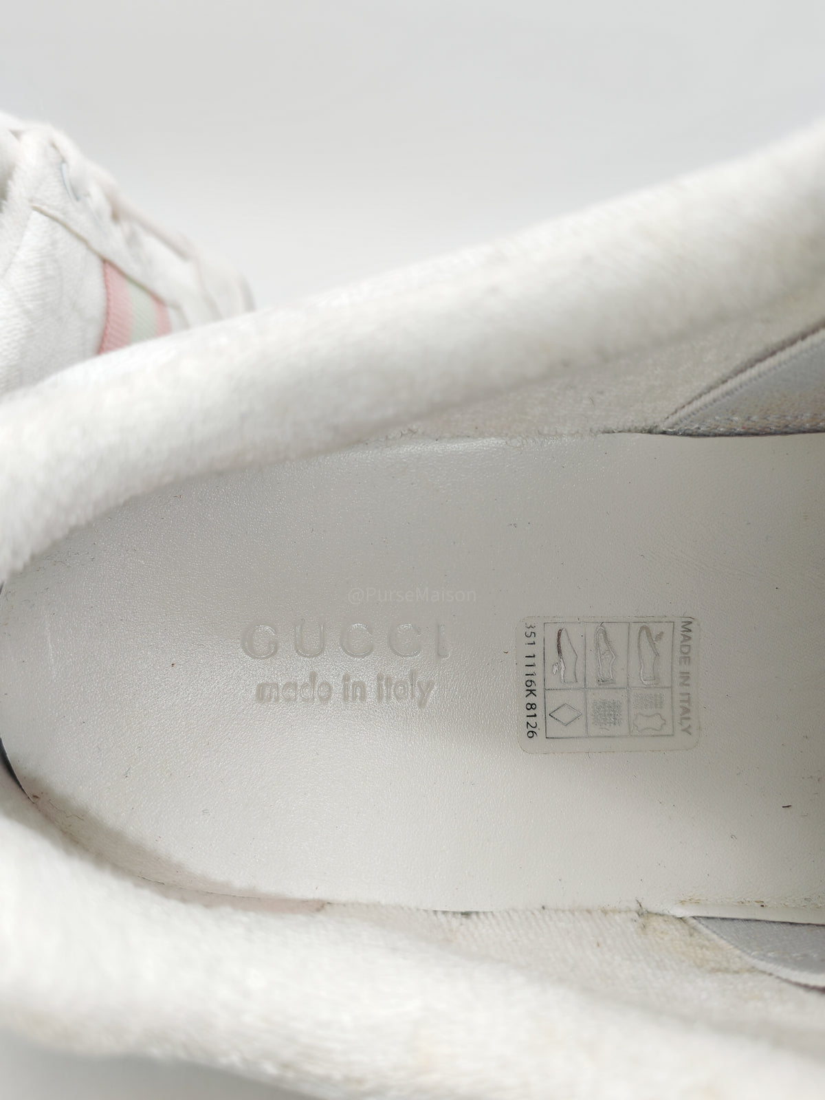 Gucci Screener Sneaker in GG Monogram Web Size 39.5 EU (27 cm) | Purse Maison Luxury Bags Shop