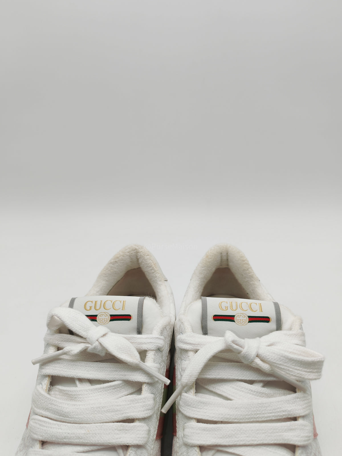 Gucci Screener Sneaker in GG Monogram Web Size 39.5 EU (27 cm) | Purse Maison Luxury Bags Shop