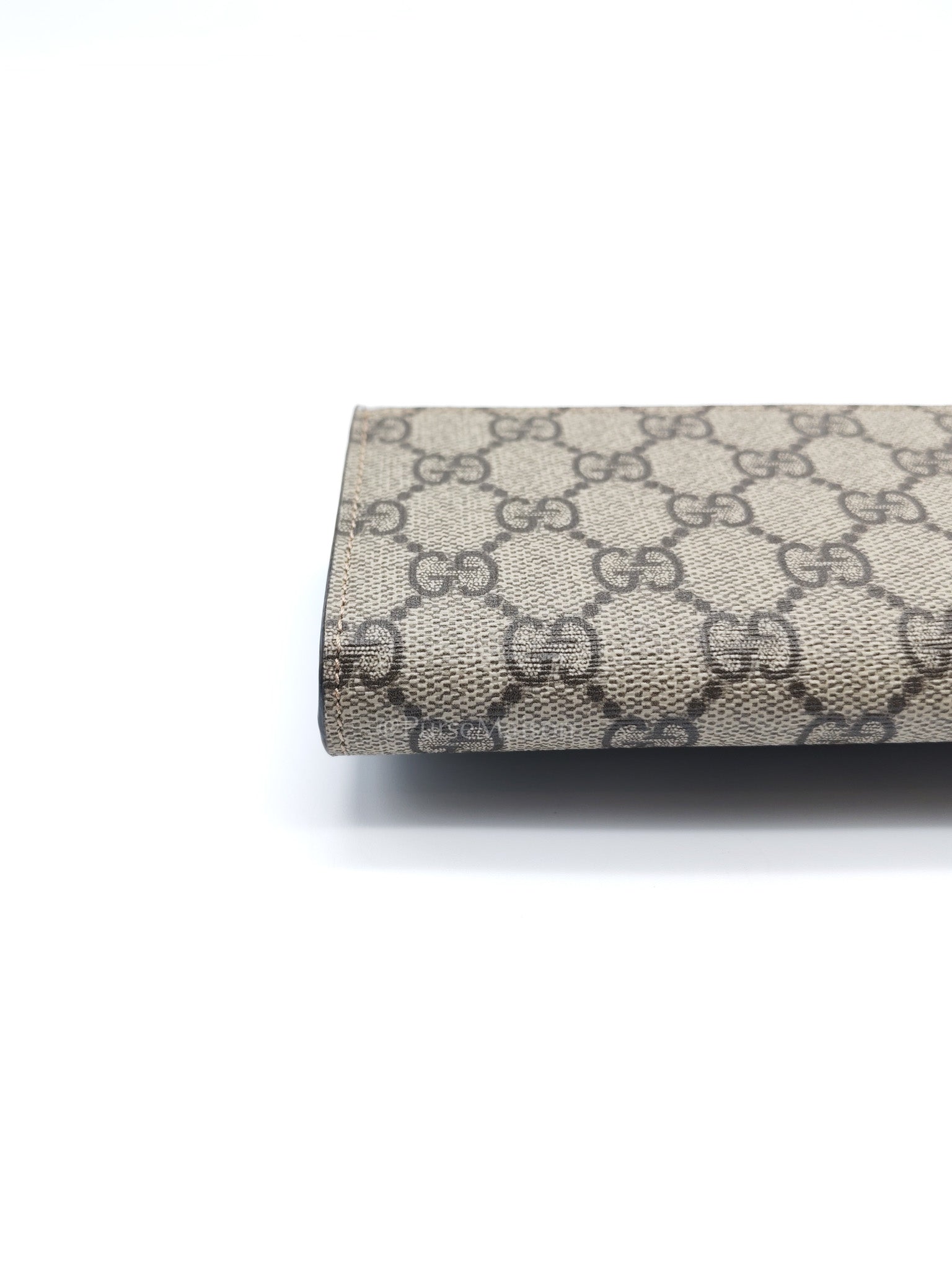 Gucci Supreme Continental Wallet On Chain in Metalic Silver Flap Crossbody Bag | Purse Maison Luxury Bags Shop