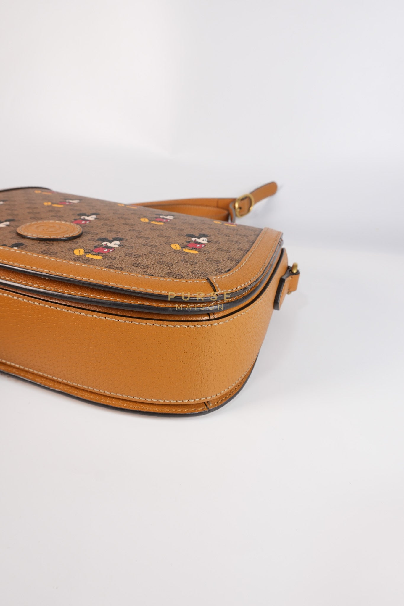 Gucci x Disney Mickey Mouse GG Supreme Canvas Crossbody Bag | Purse Maison Luxury Bags Shop