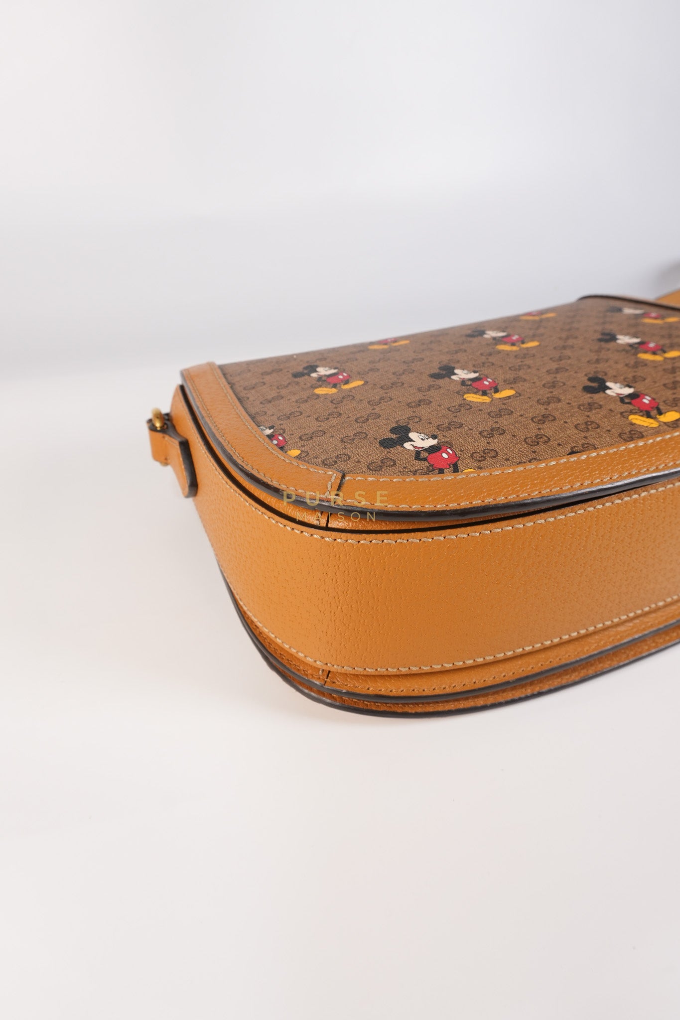 Gucci x Disney Mickey Mouse GG Supreme Canvas Crossbody Bag | Purse Maison Luxury Bags Shop