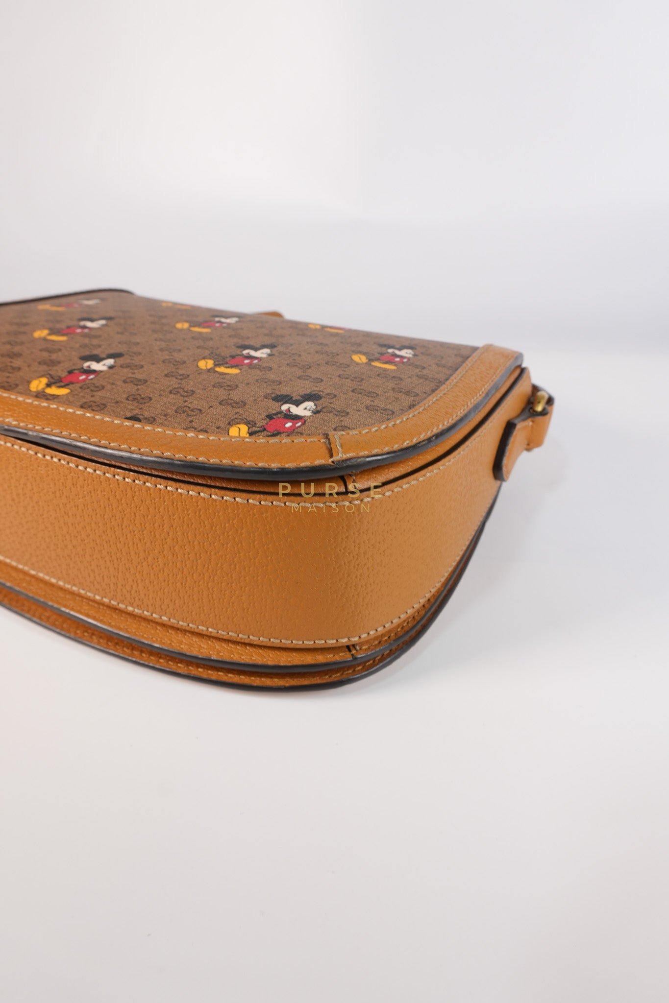Gucci x Disney Mickey Mouse GG Supreme Canvas Crossbody Bag | Purse Maison Luxury Bags Shop
