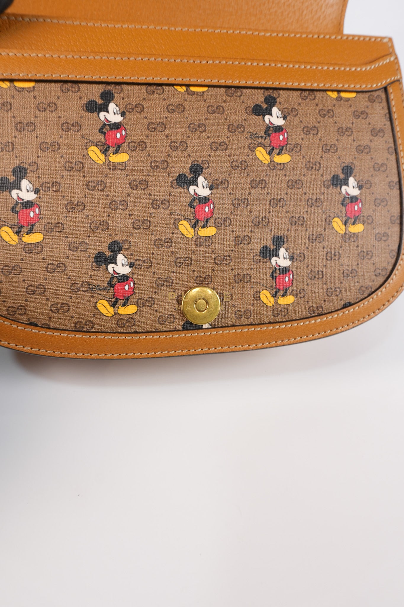 Gucci x Disney Mickey Mouse GG Supreme Canvas Crossbody Bag | Purse Maison Luxury Bags Shop