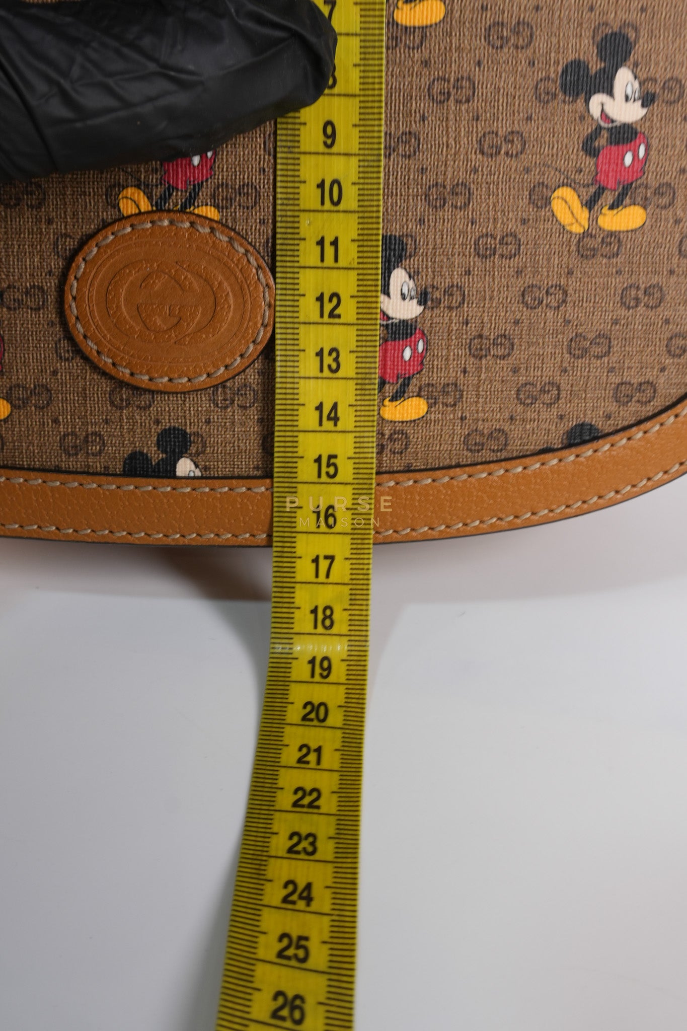 Gucci x Disney Mickey Mouse GG Supreme Canvas Crossbody Bag | Purse Maison Luxury Bags Shop