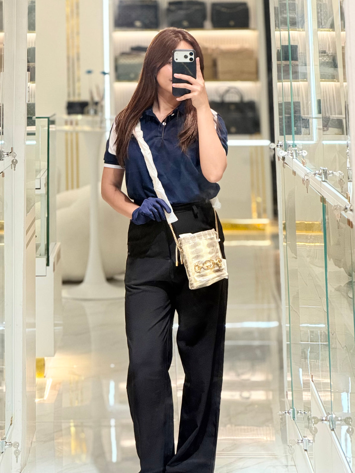 Gucci Zumi Snakeskin Mini Bucket Bag in Snakeskin Leather and Mixed Hardware | Purse Maison Luxury Bags Shop