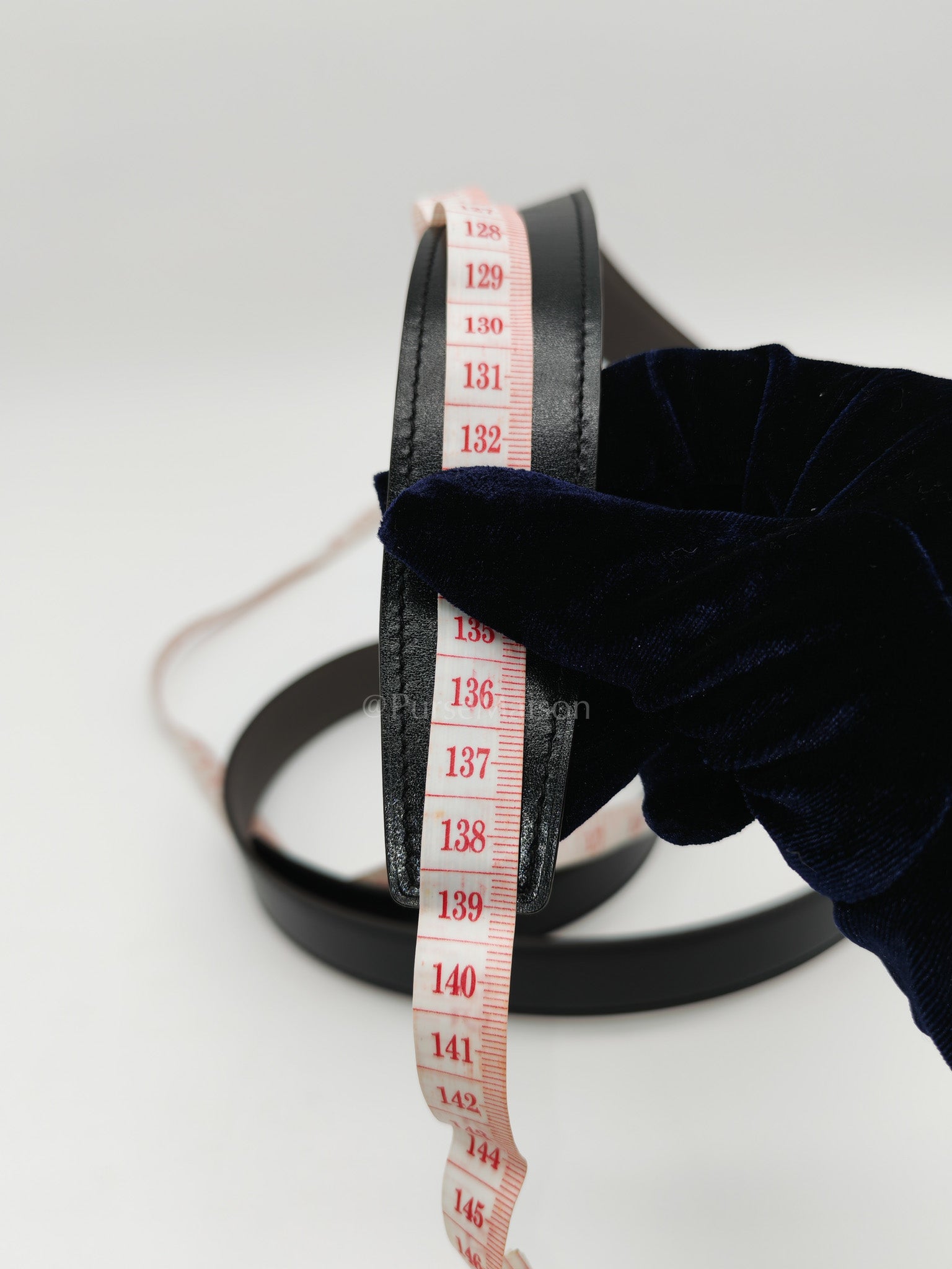 H Buckle Reversible Belt Black Swift & Togo Leather in Palladium Hardware Stamp A(2017) Size 120cm | Purse Maison Luxury Bags Shop