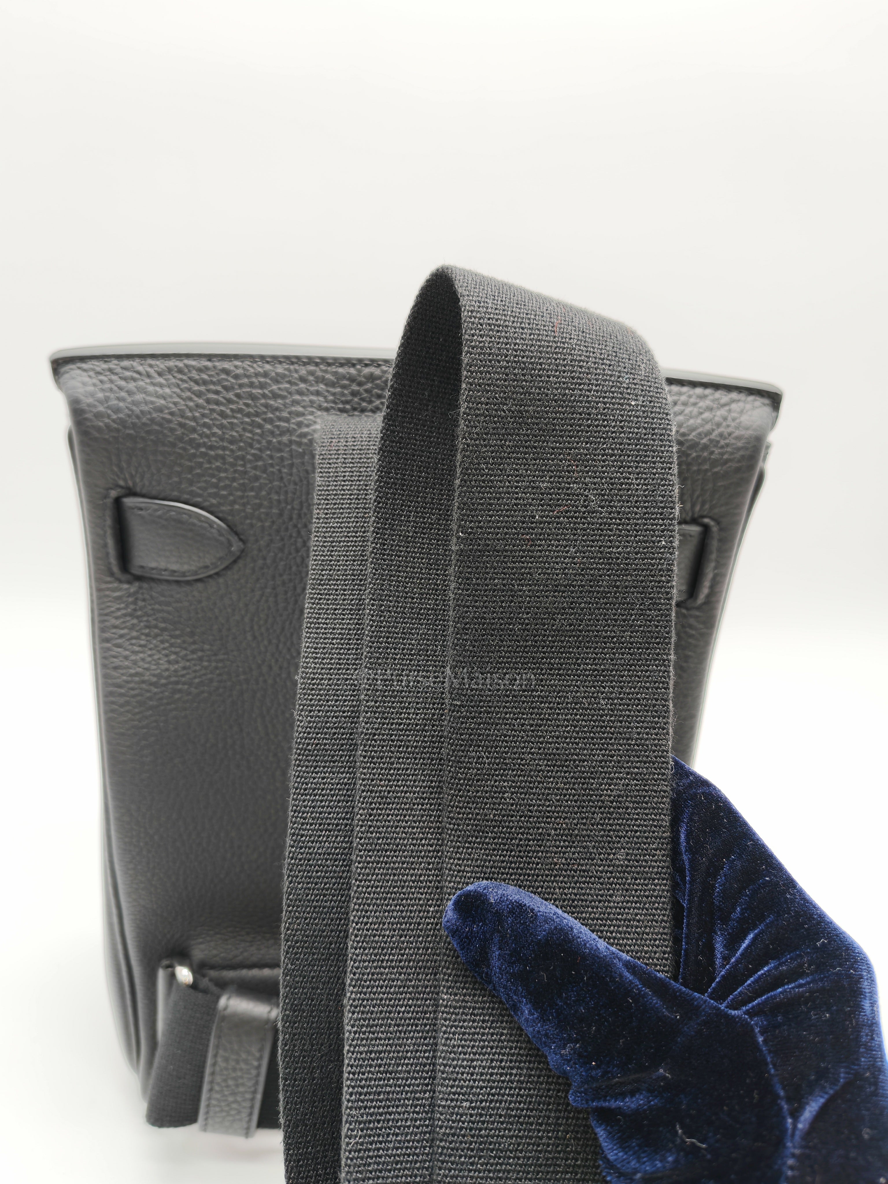 Hac A Dos Tri-color Black/Bleu de France/Jaune de Naples Togo Leather Palladium Hardware Stamp U(2022) | Purse Maison Luxury Bags Shop