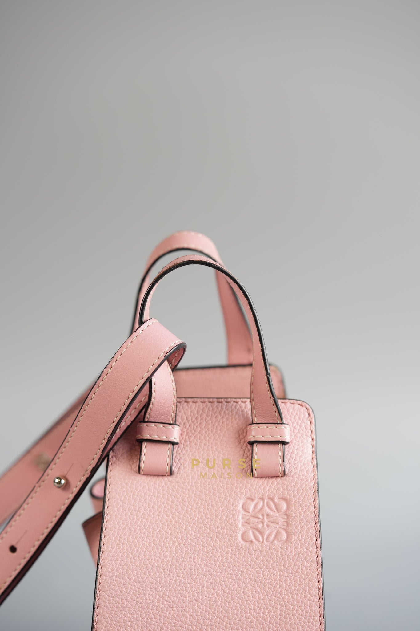 Hammock Mini in Pink Calfskin Bag | Purse Maison Luxury Bags Shop