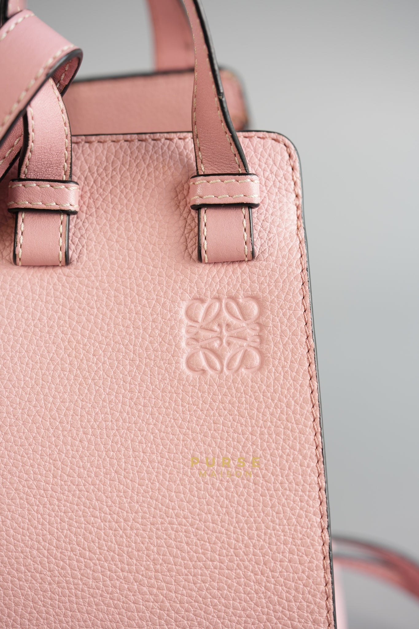 Hammock Mini in Pink Calfskin Bag | Purse Maison Luxury Bags Shop