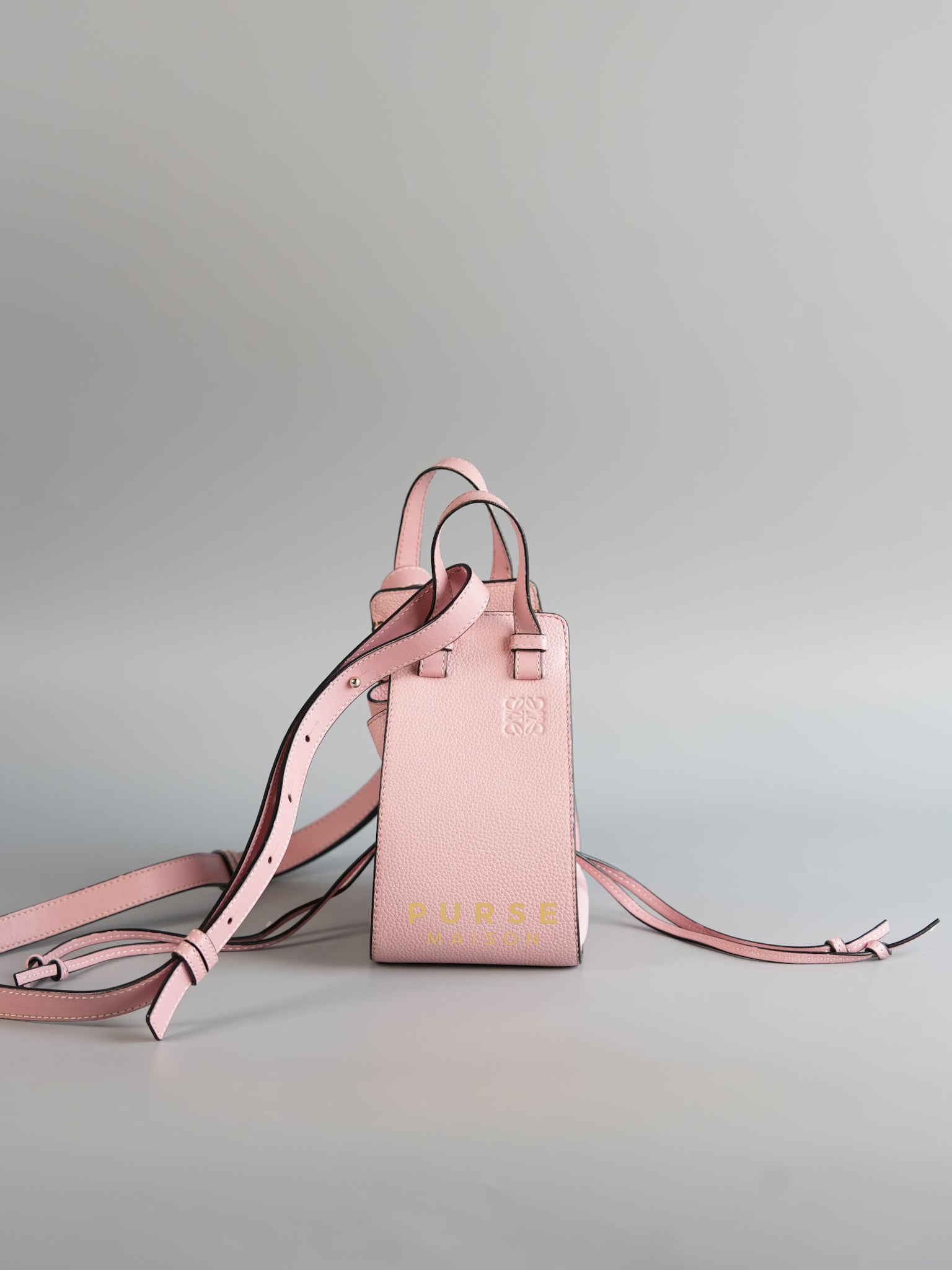 Hammock Mini in Pink Calfskin Bag | Purse Maison Luxury Bags Shop