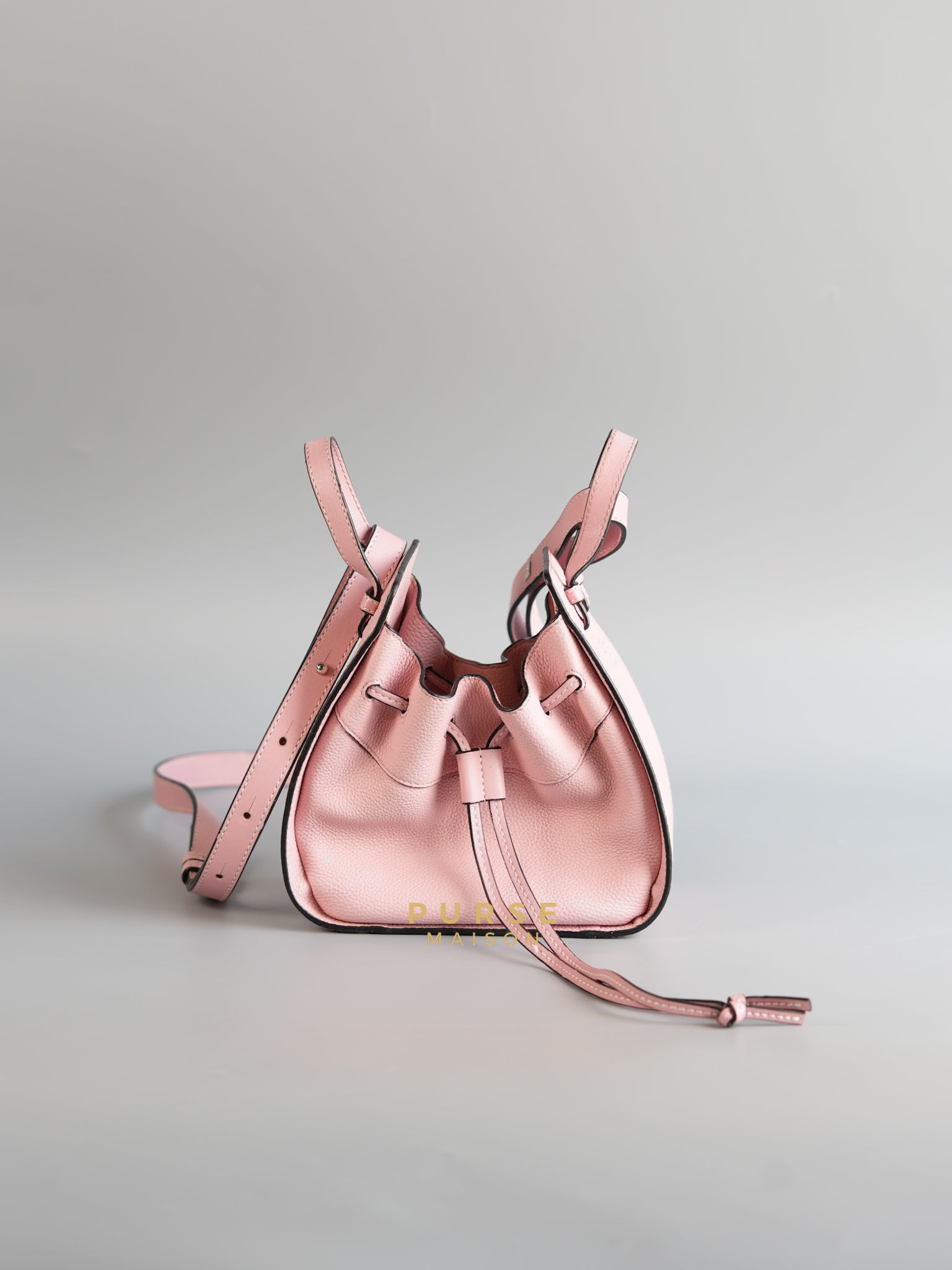 Hammock Mini in Pink Calfskin Bag | Purse Maison Luxury Bags Shop