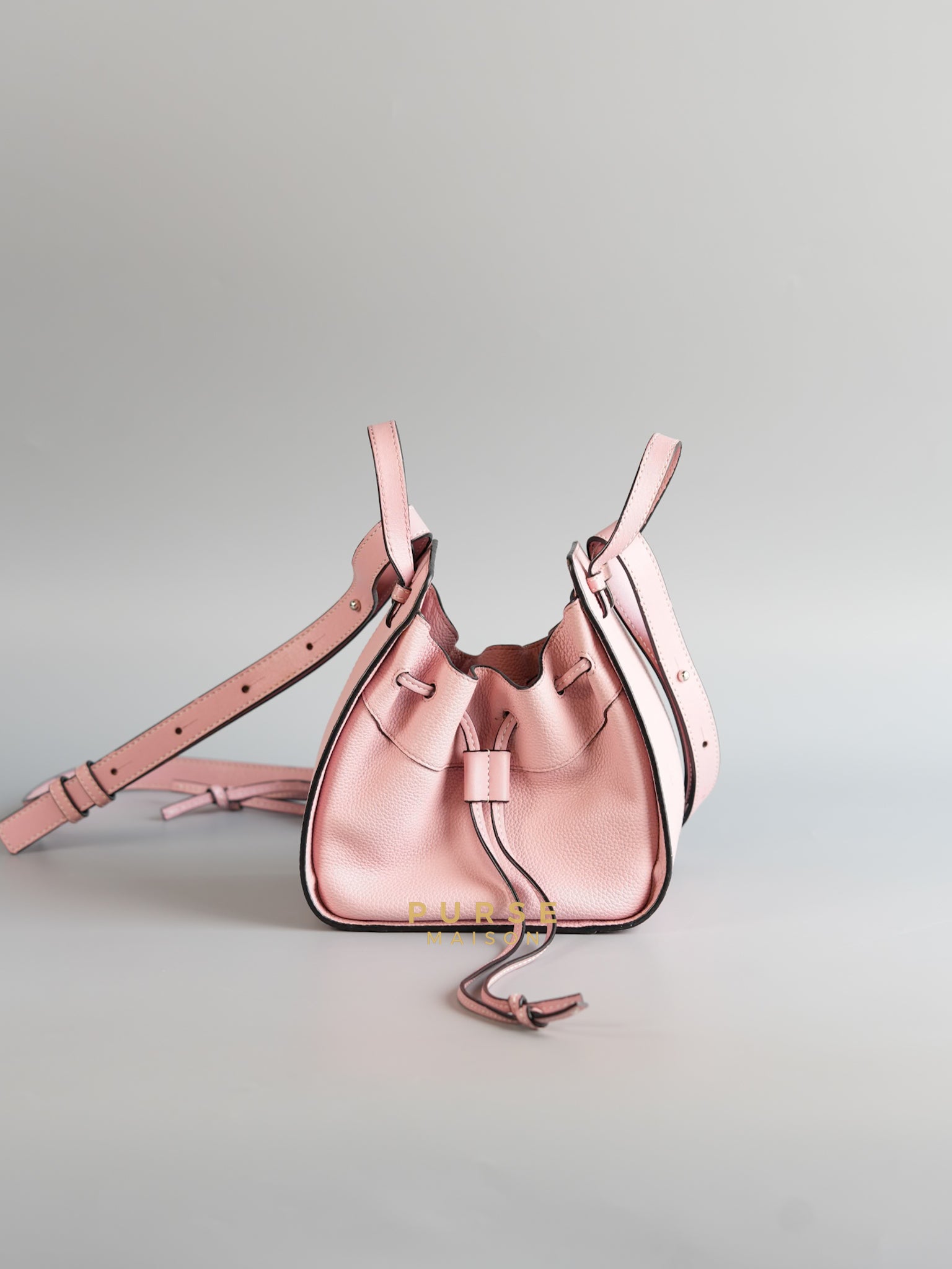 Hammock Mini in Pink Calfskin Bag | Purse Maison Luxury Bags Shop