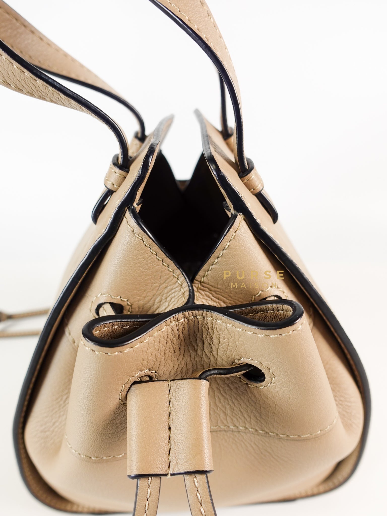 Hammock Mini in Sand Calfskin Bag | Purse Maison Luxury Bags Shop