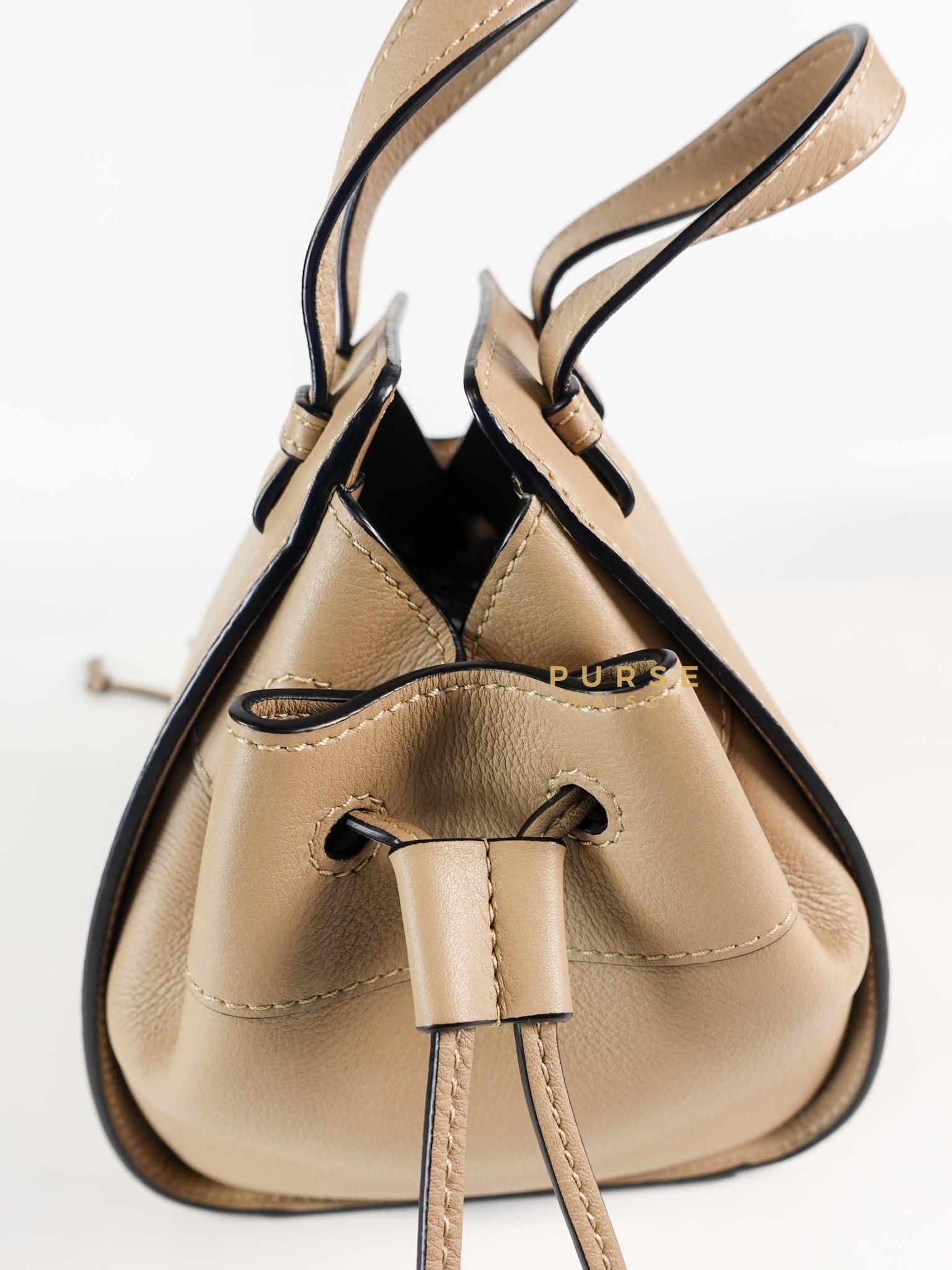 Hammock Mini in Sand Calfskin Bag | Purse Maison Luxury Bags Shop