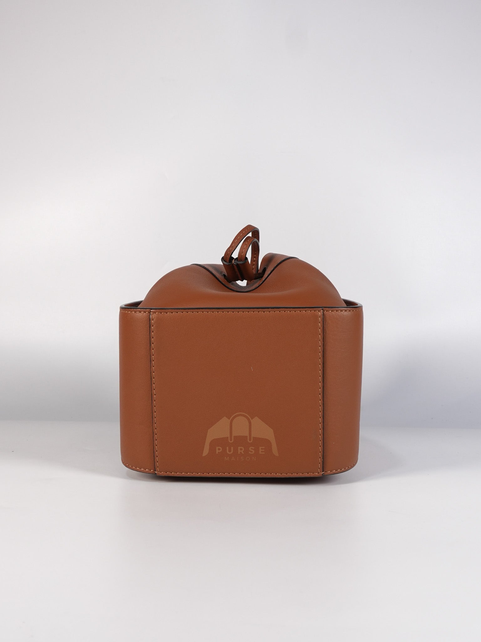 Hammock Mini in Tan Calfskin Leather Crossbody Bag | Purse Maison Luxury Bags Shop