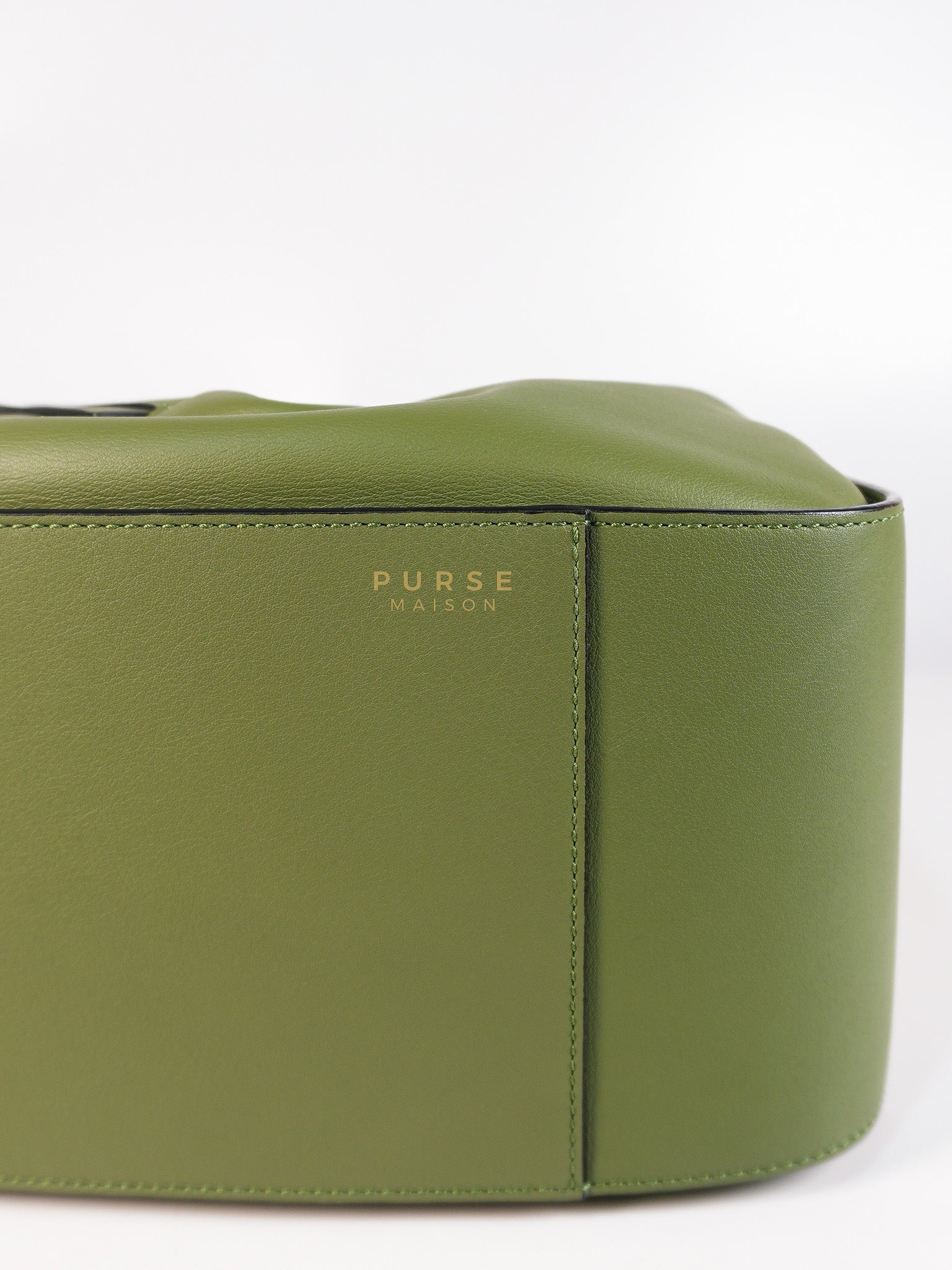 Hammock Small Bag in Clay Green & Silver Hardware | Purse Maison Luxury Bags Shop