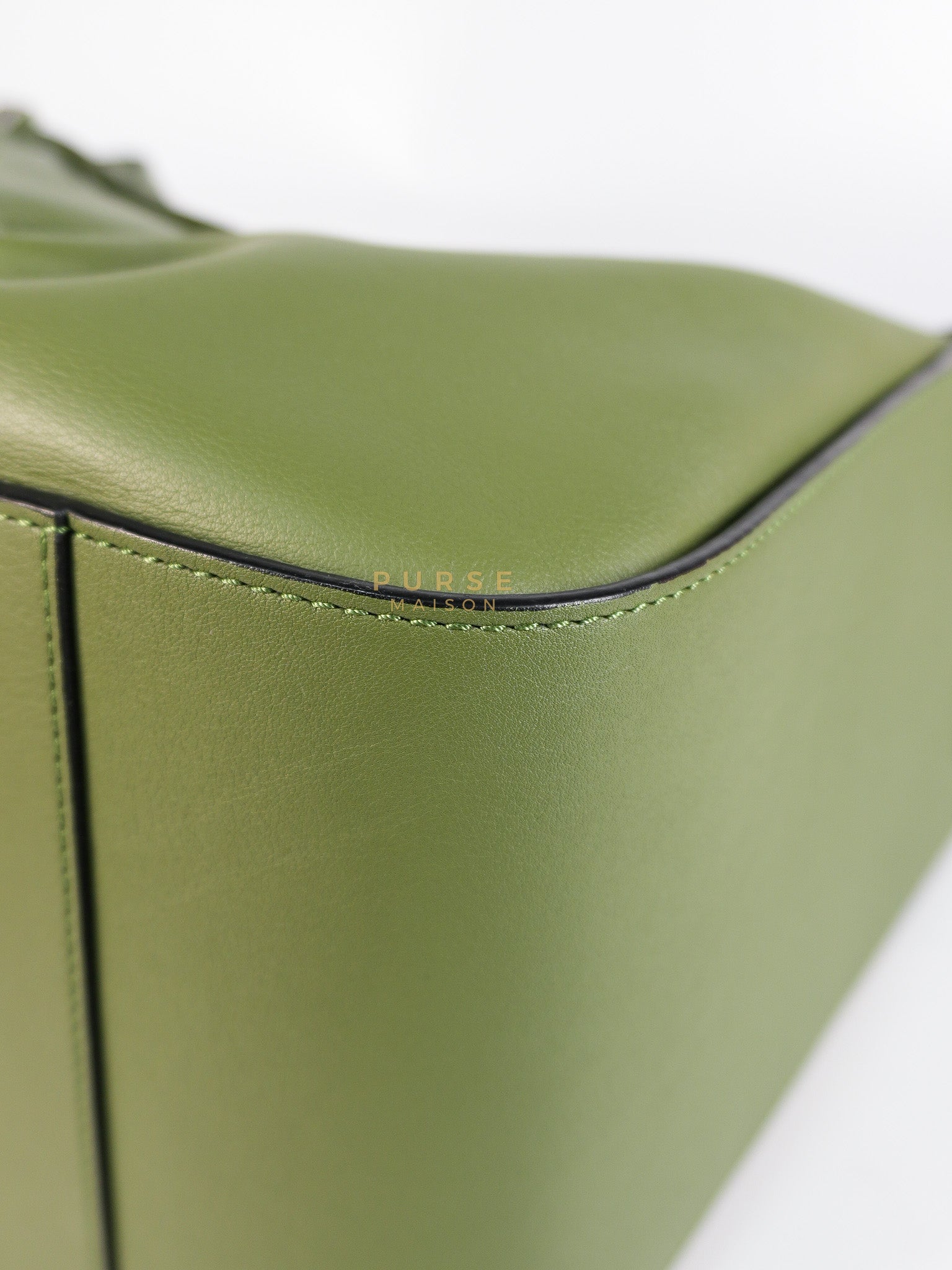Hammock Small Bag in Clay Green & Silver Hardware | Purse Maison Luxury Bags Shop