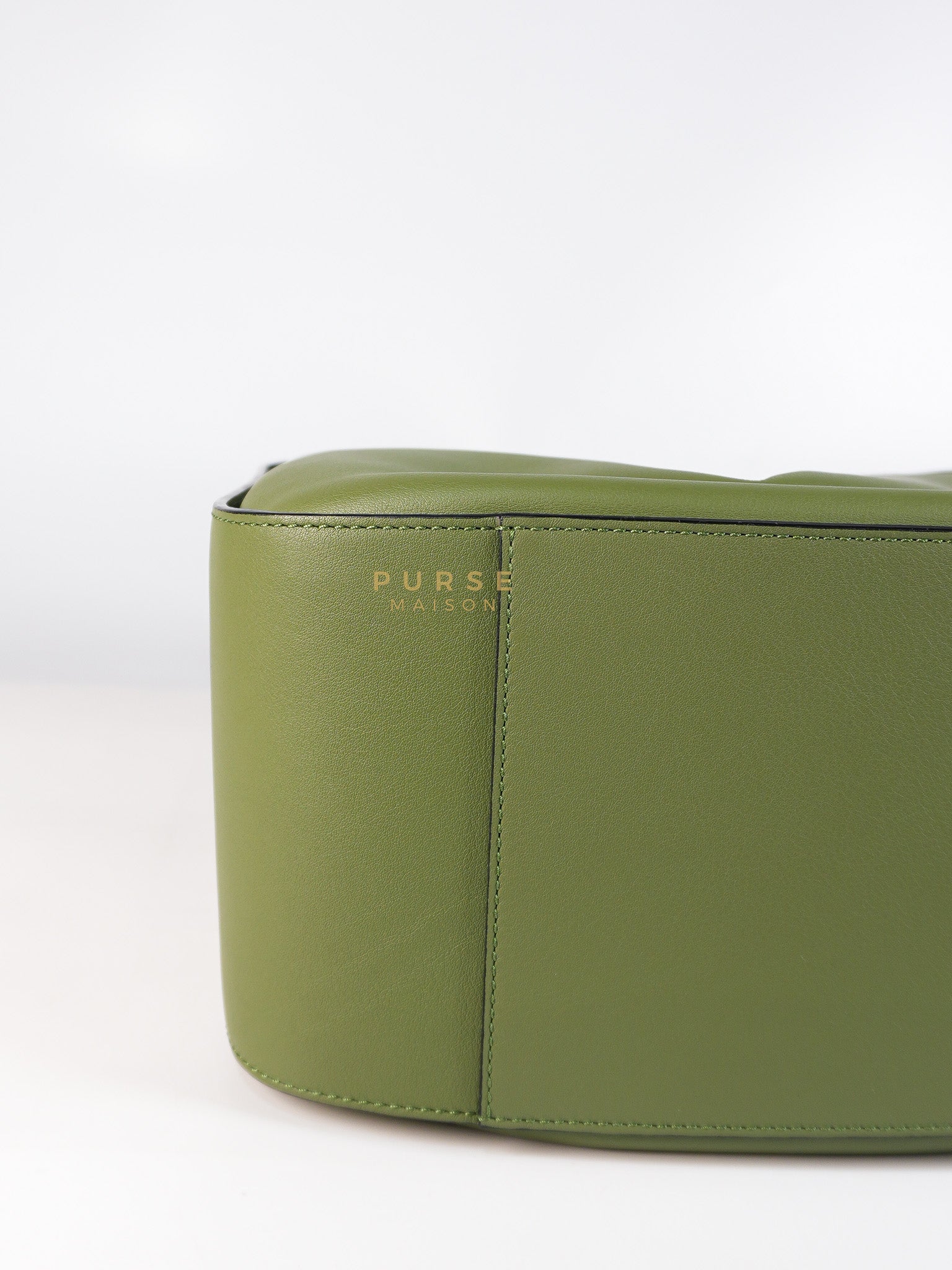Hammock Small Bag in Clay Green & Silver Hardware | Purse Maison Luxury Bags Shop
