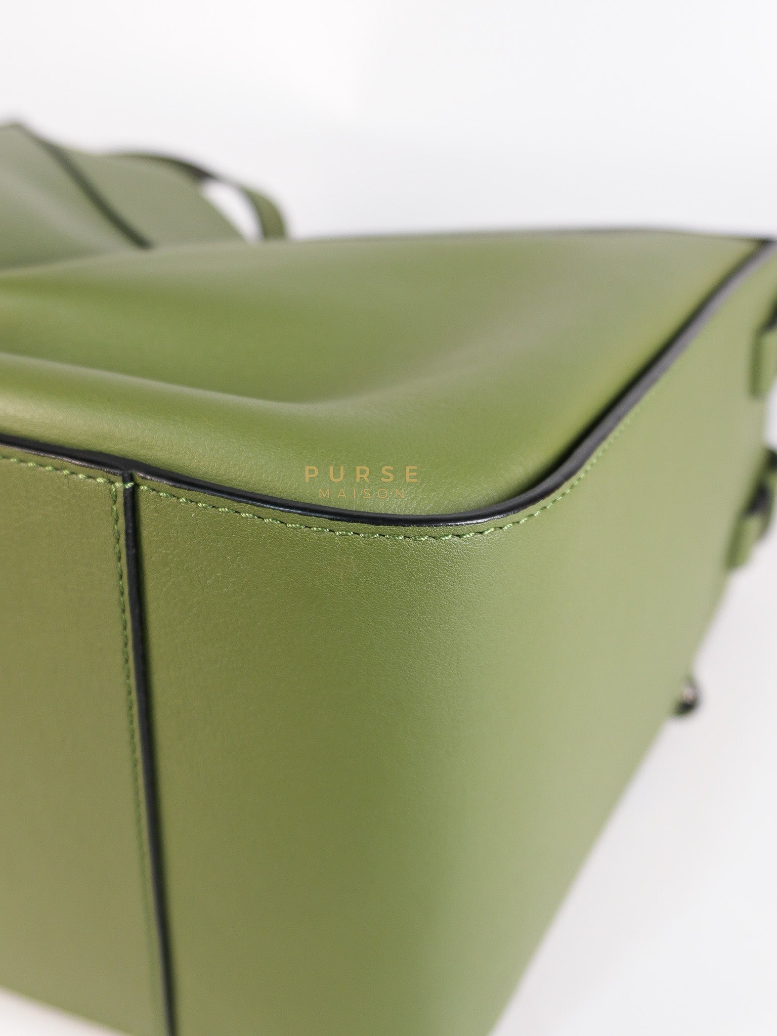 Hammock Small Bag in Clay Green & Silver Hardware | Purse Maison Luxury Bags Shop