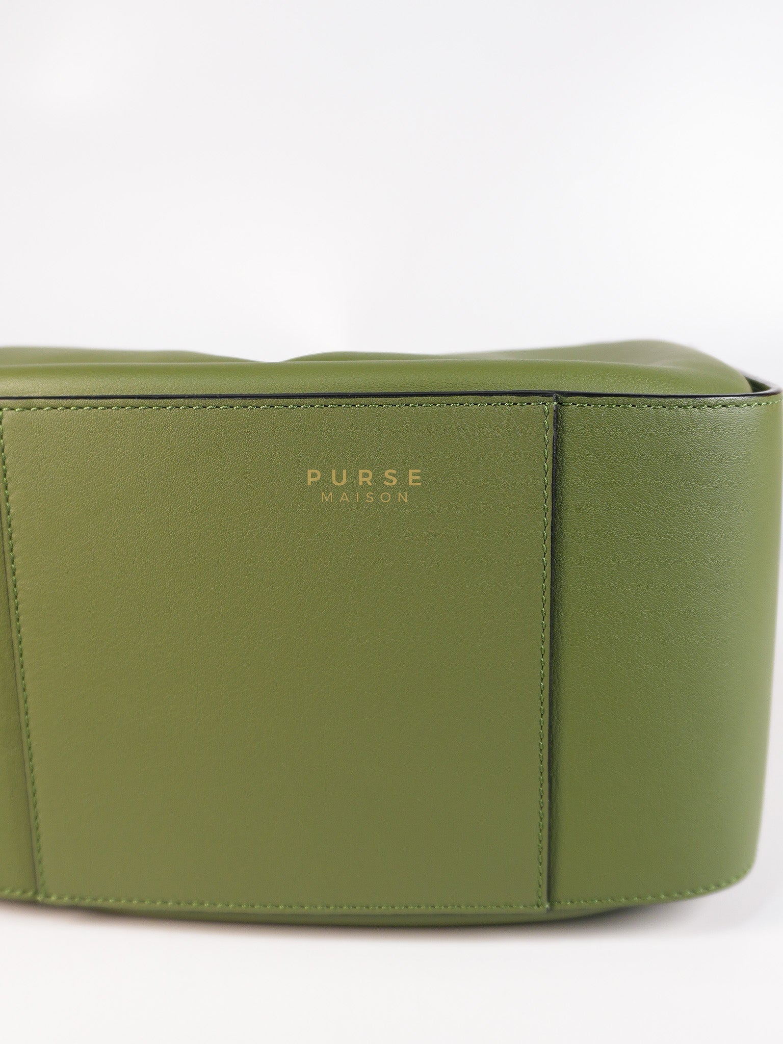 Hammock Small Bag in Clay Green & Silver Hardware | Purse Maison Luxury Bags Shop