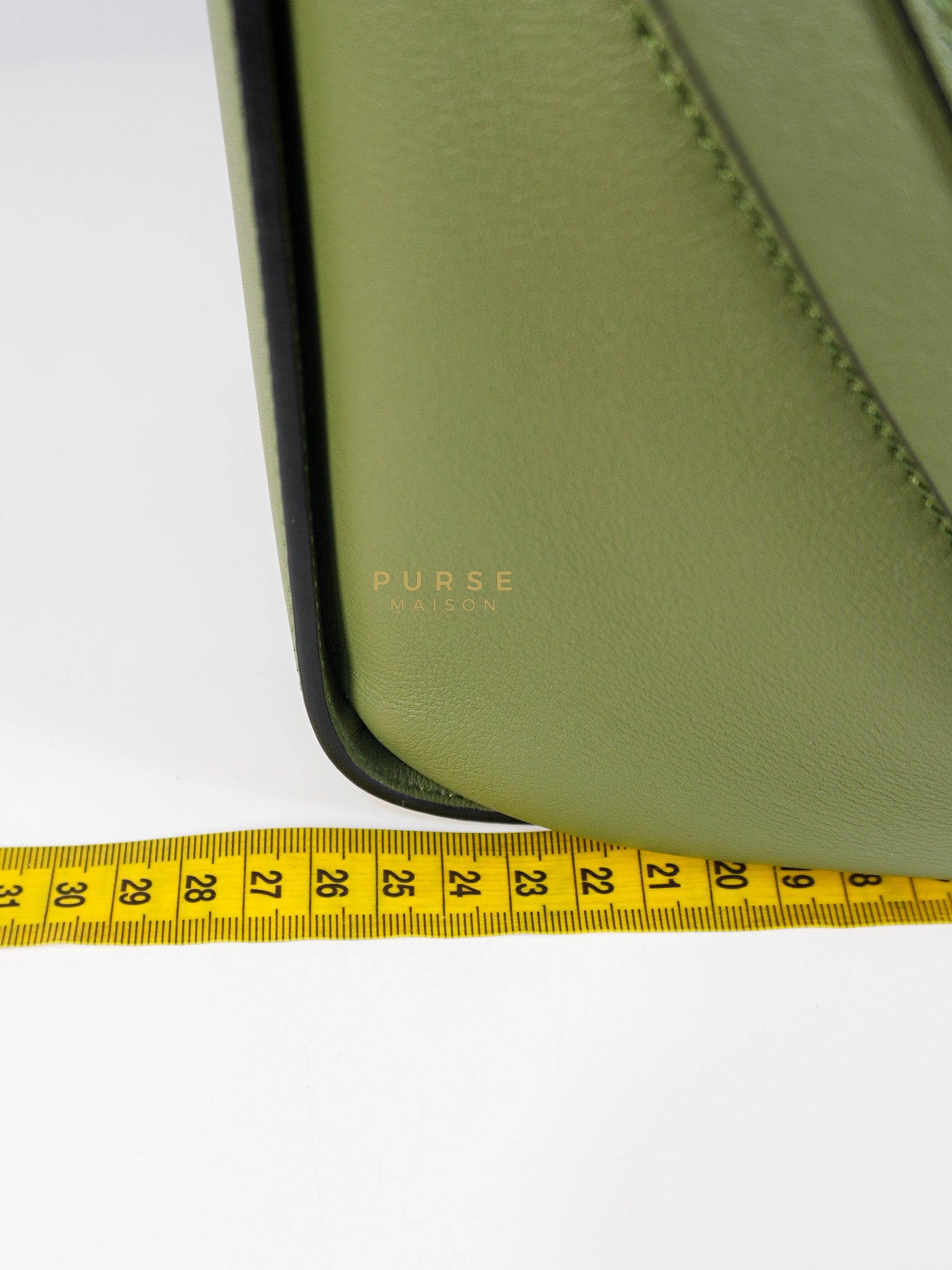 Hammock Small Bag in Clay Green & Silver Hardware | Purse Maison Luxury Bags Shop